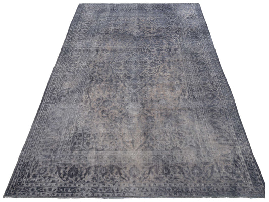 Vintage Gray 8.3x11.9 Hand Knotted Rug