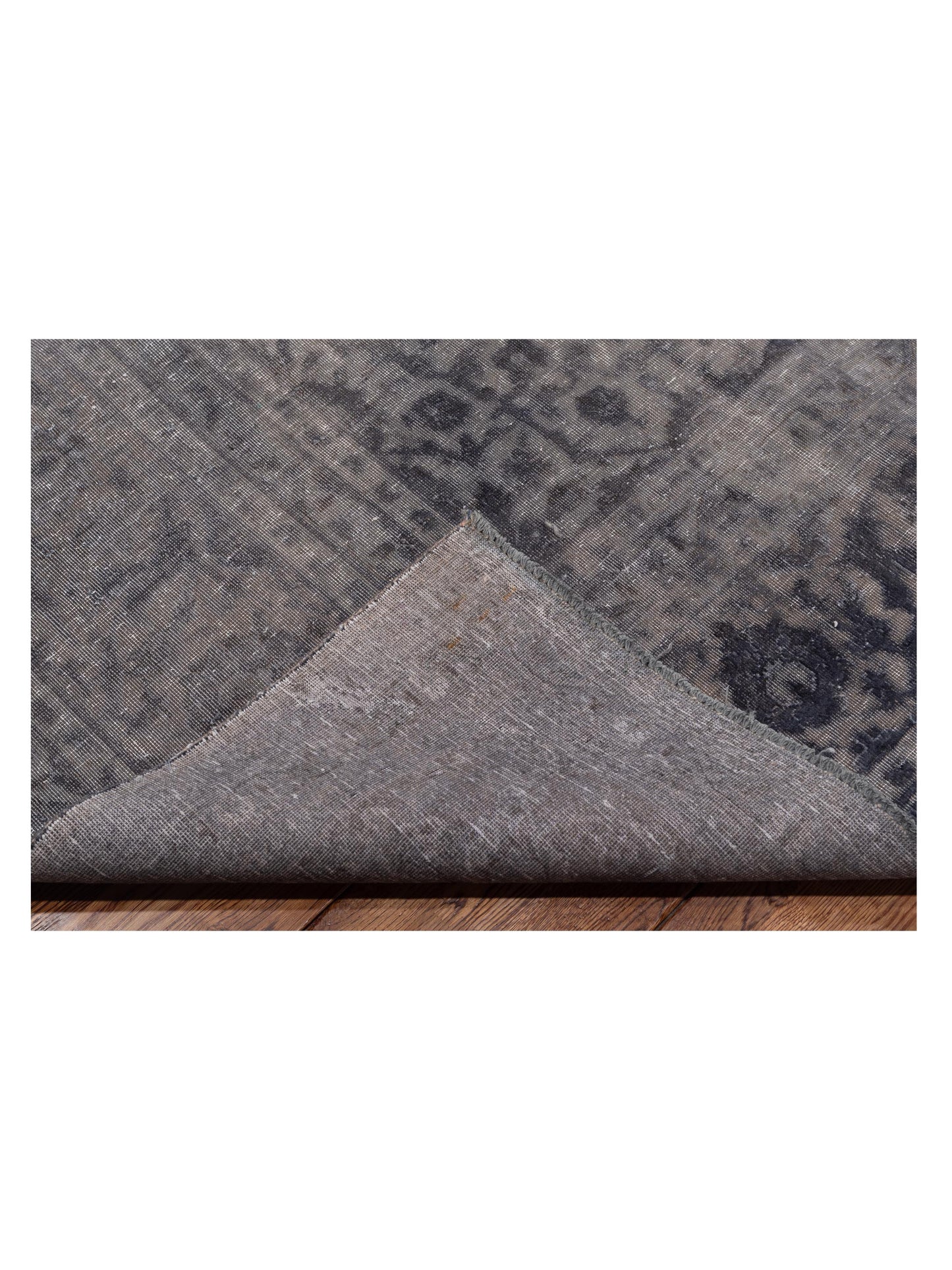 Vintage Gray 8.3x11.9 Hand Knotted Rug