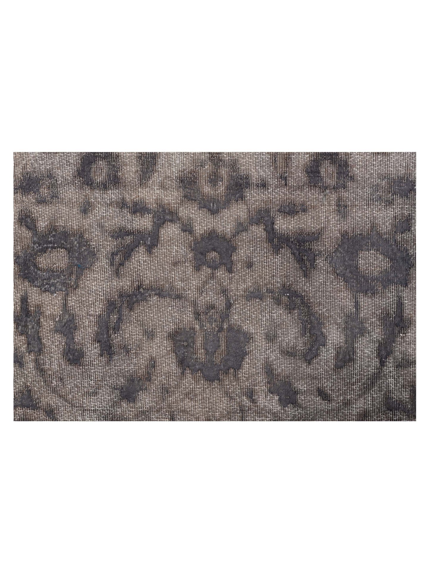 Vintage Gray 9.9x13 Hand Knotted Rug