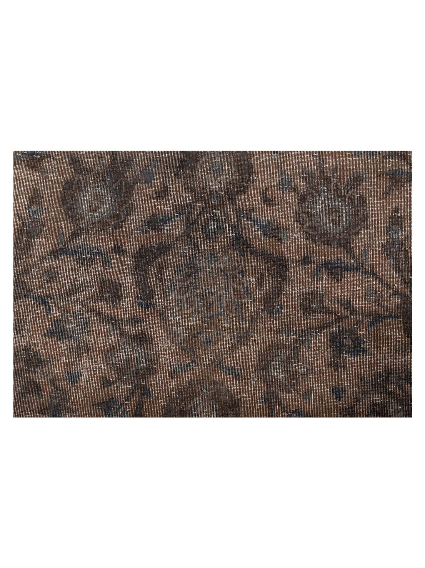 Vintage Dark Gray 10.3x14.1 Hand Knotted Rug