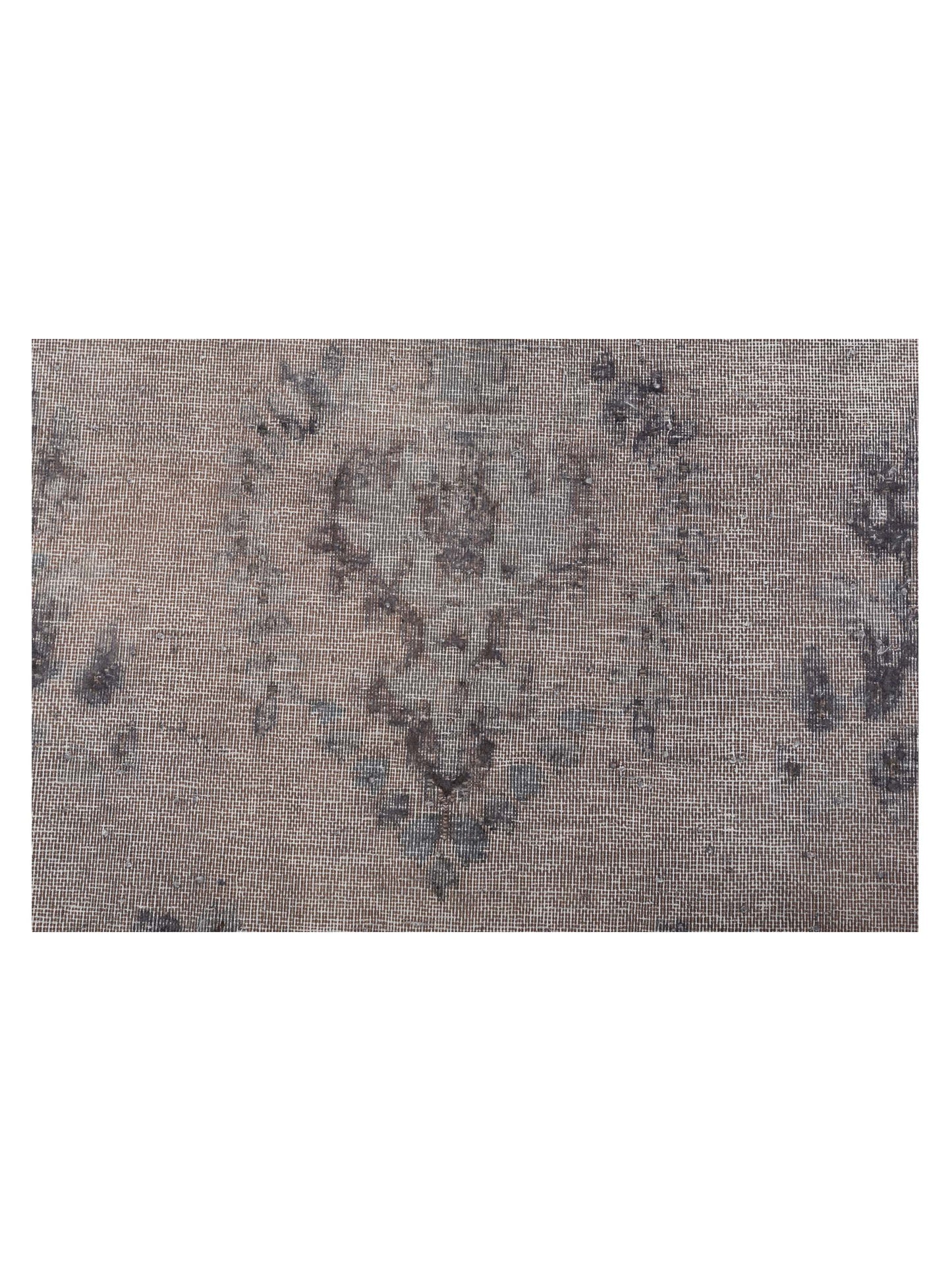 Vintage Gray 9.8x12.10 Hand Knotted Rug