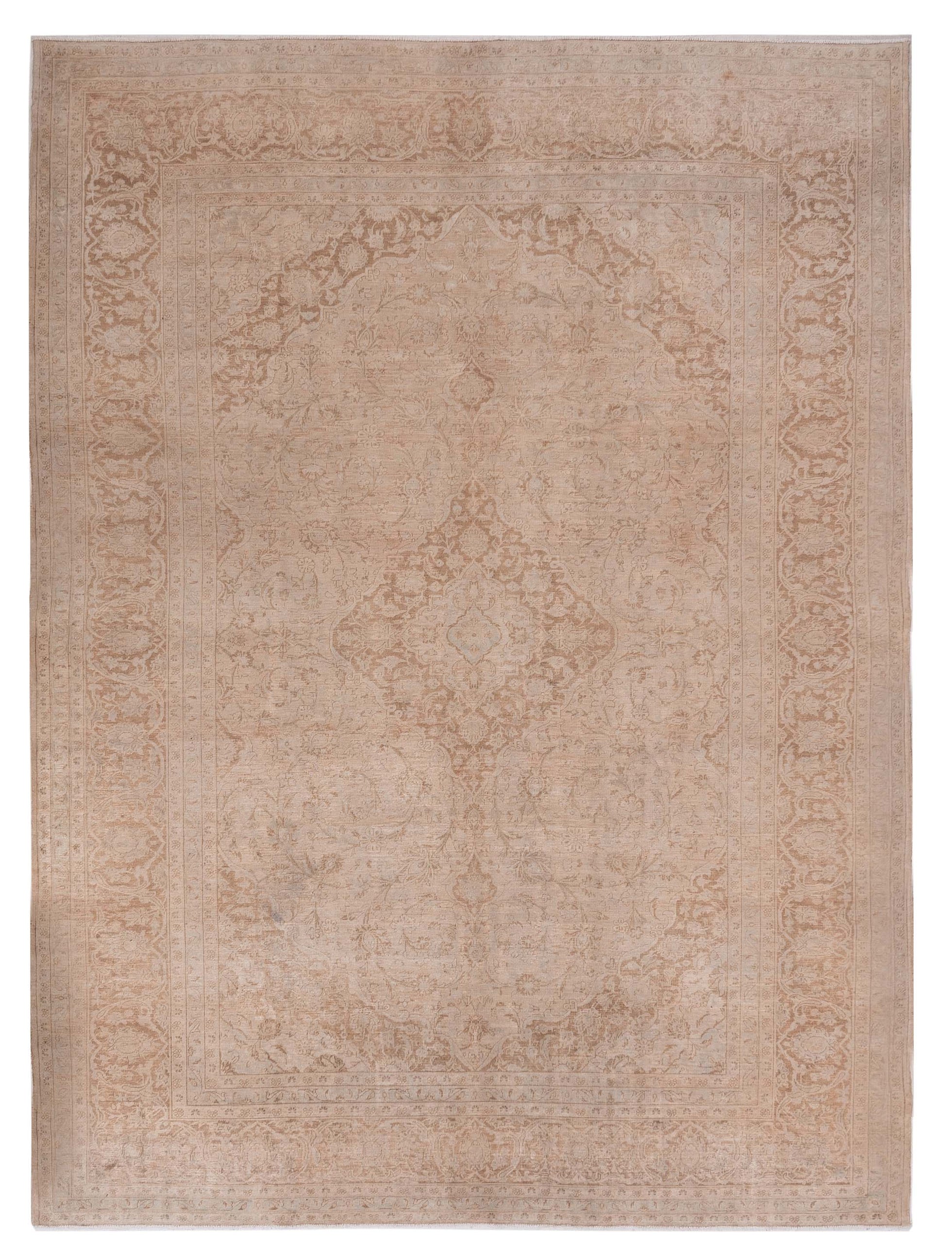 Pasha Vintage  Cream Brown Contemporary