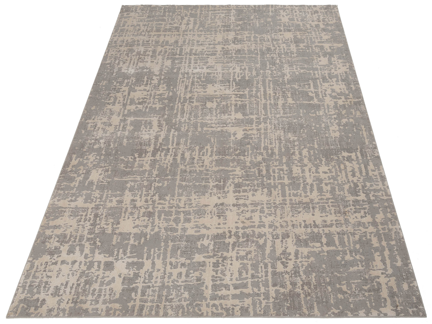 Calvera Silver Ivory 8.6x11.6 Machine Made Rug