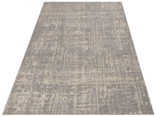 Calvera Silver Ivory 8.6x11.6 Machine Made Rug