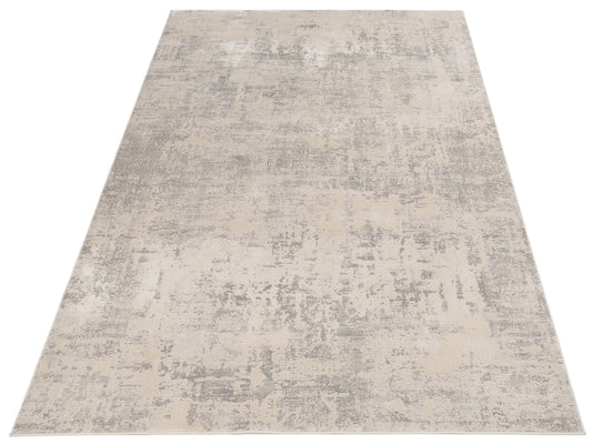 Calvera Silver Silver 6.7x9.6 Machine Made Rug