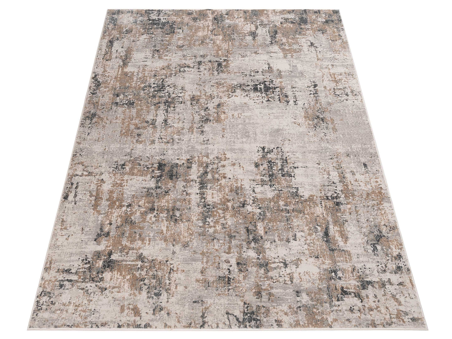 Calvera Ivory Gray 6.7x9.6 Machine Made Rug