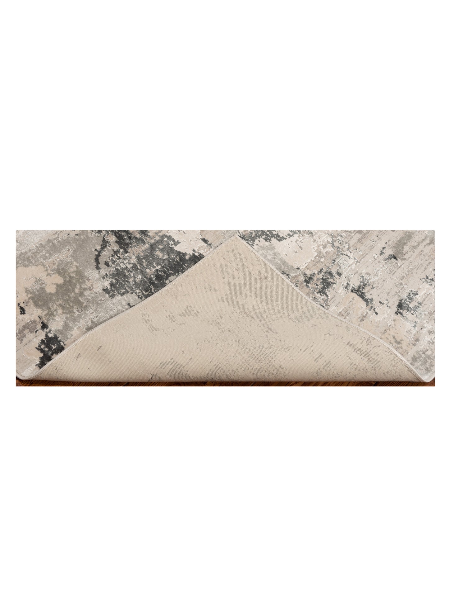 Calvera Ivory Gray 6.7x9.6 Machine Made Rug