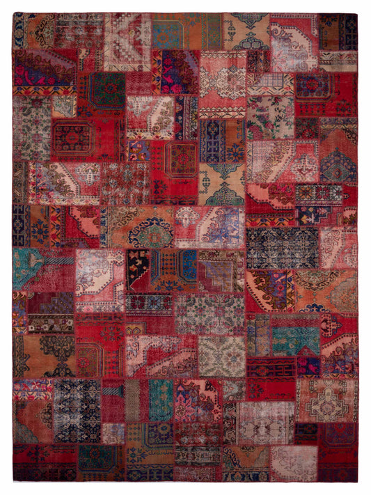 Pasha Turkish Vestige Patchwork  Multi  Contemporary