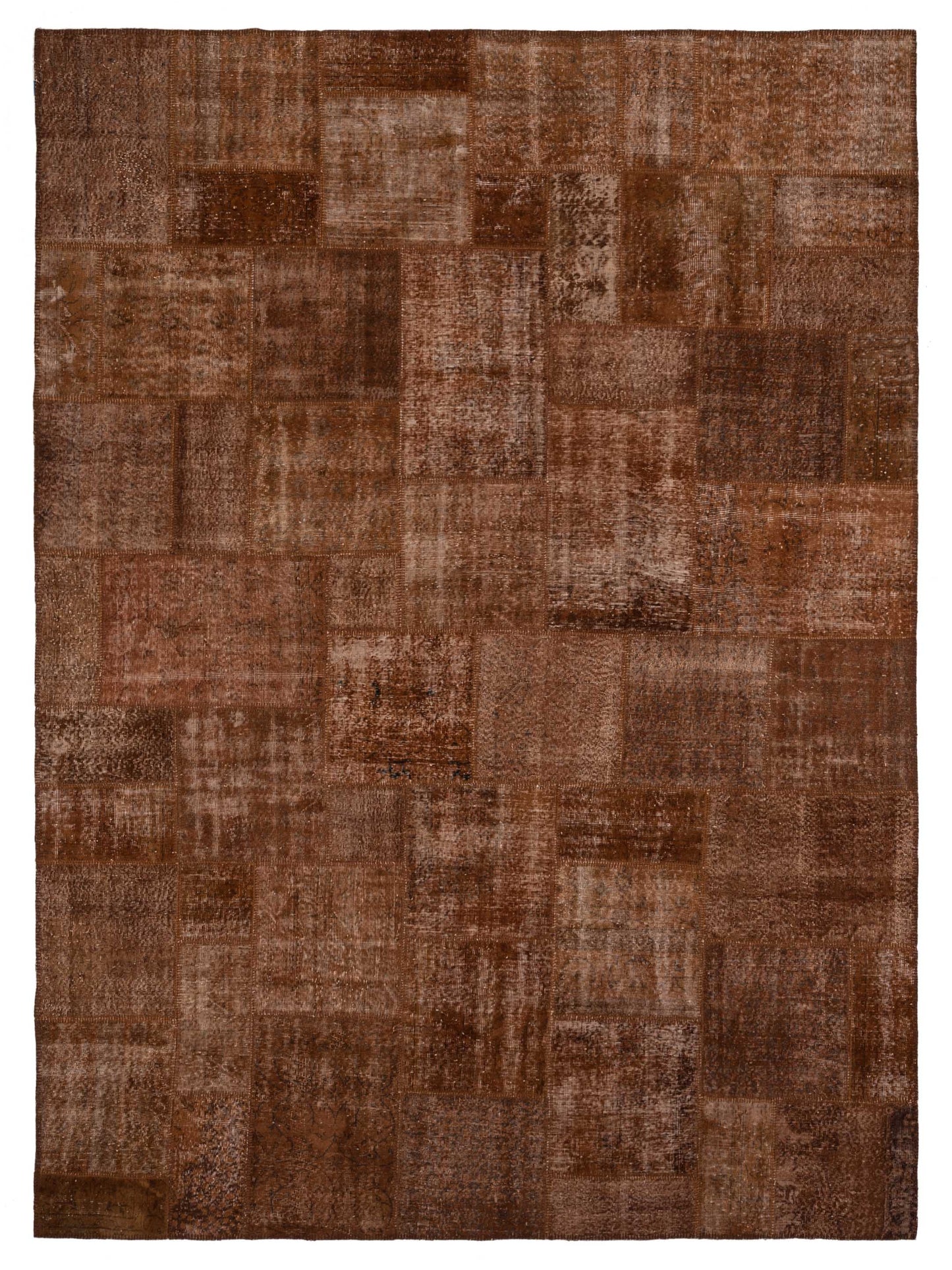 Pasha Turkish Vestige Patchwork  Brown  Contemporary