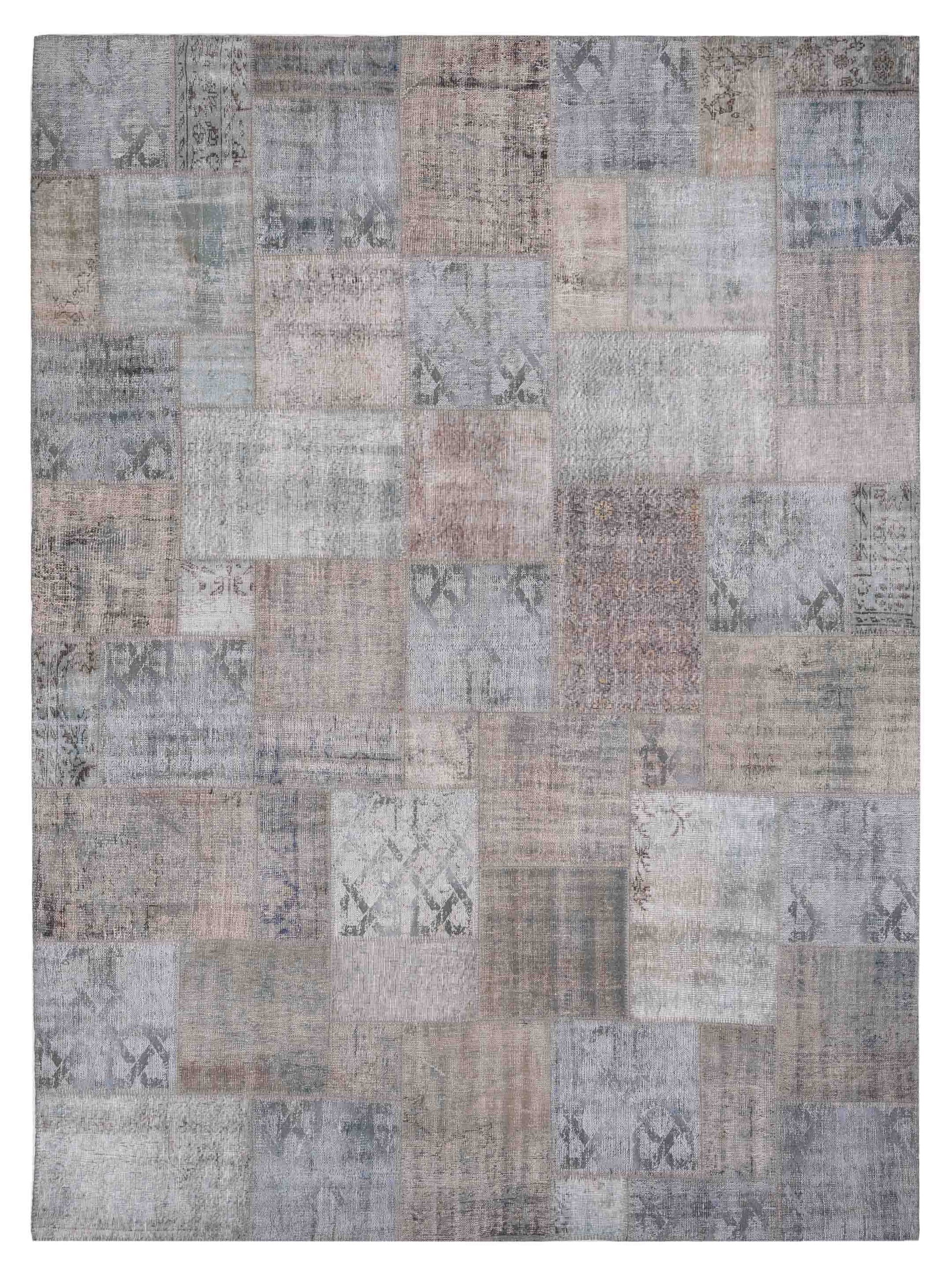 Pasha Turkish Vestige Patchwork  Aqua Green  Contemporary