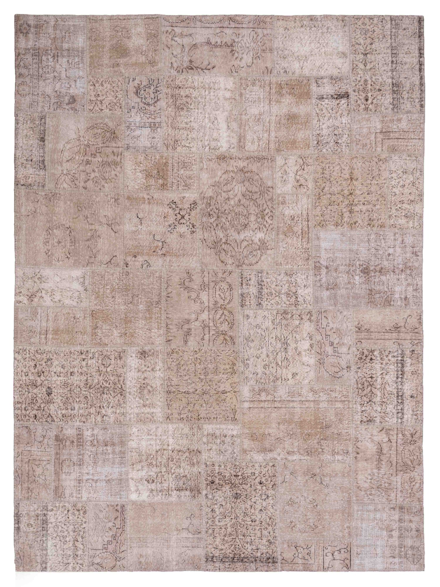 Pasha Turkish Vestige Patchwork  Beige  Contemporary