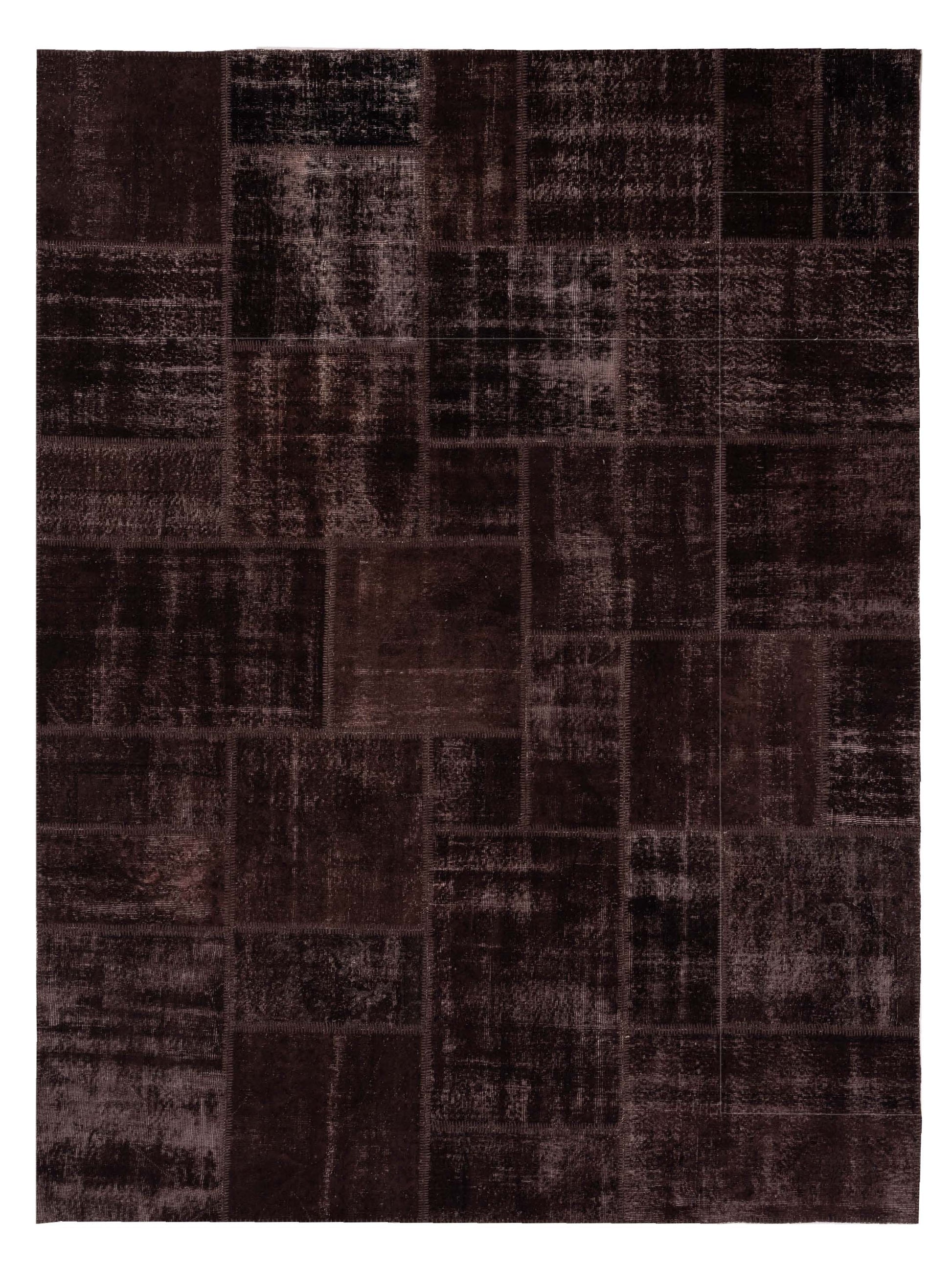 Pasha Turkish Vestige Patchwork  Dark Brown  Contemporary