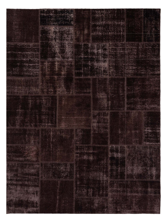 Pasha Turkish Vestige Patchwork  Dark Brown  Contemporary