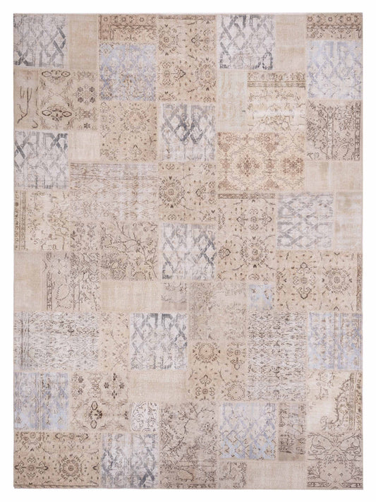Pasha Turkish Vestige Patchwork  Natural  Contemporary
