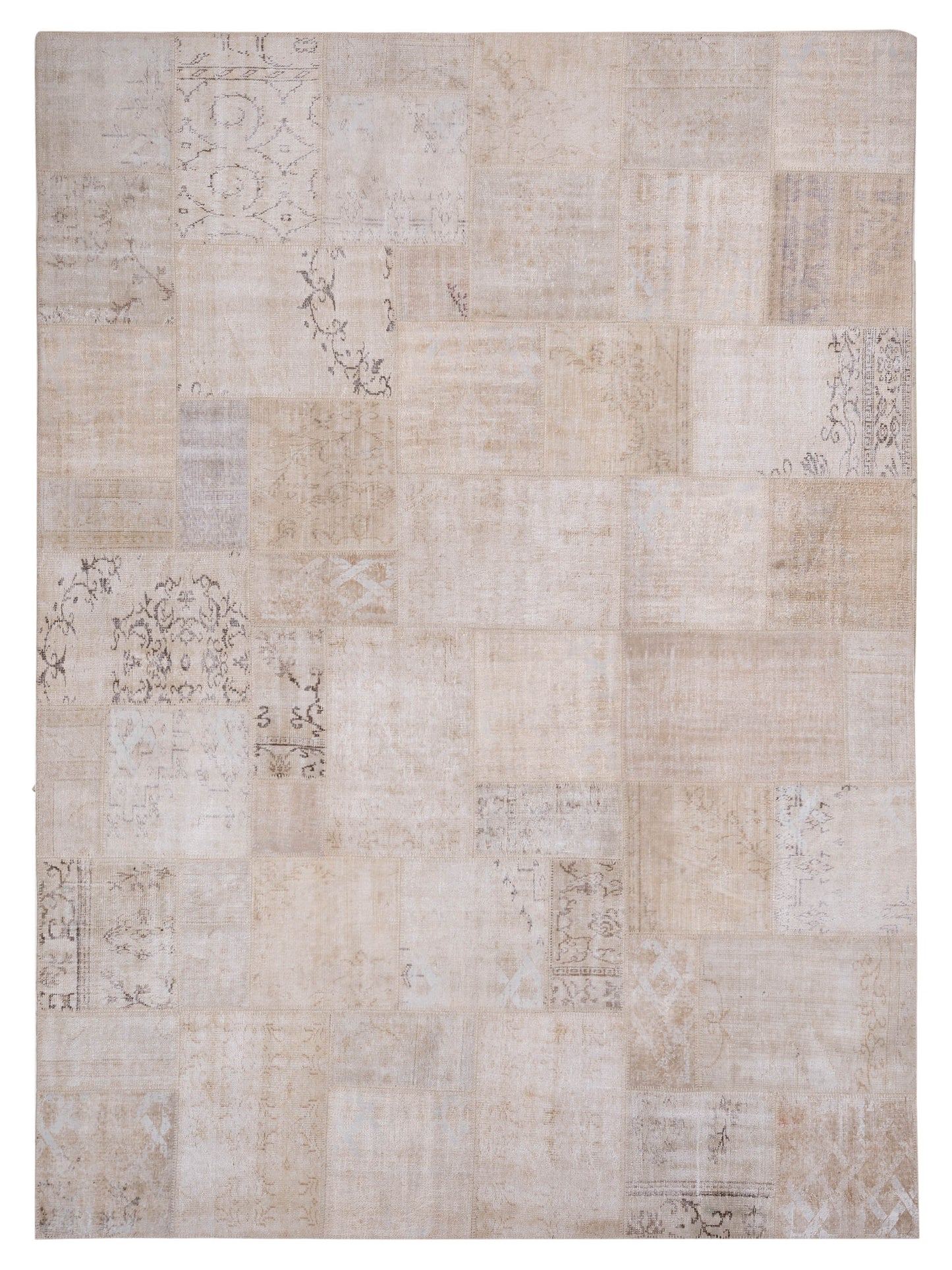 Pasha Turkish Vestige Patchwork  Natural  Contemporary