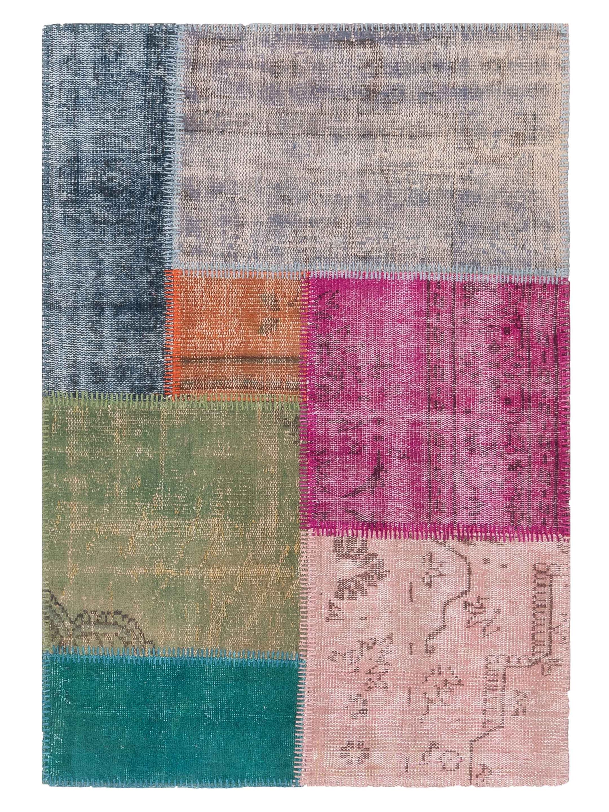 Pasha Turkish Vestige Patchwork  Multi  Contemporary