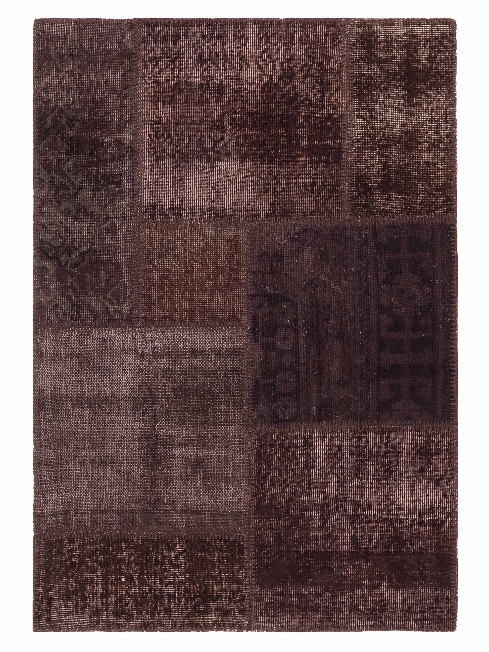 Pasha Turkish Vestige Patchwork  Brown  Contemporary
