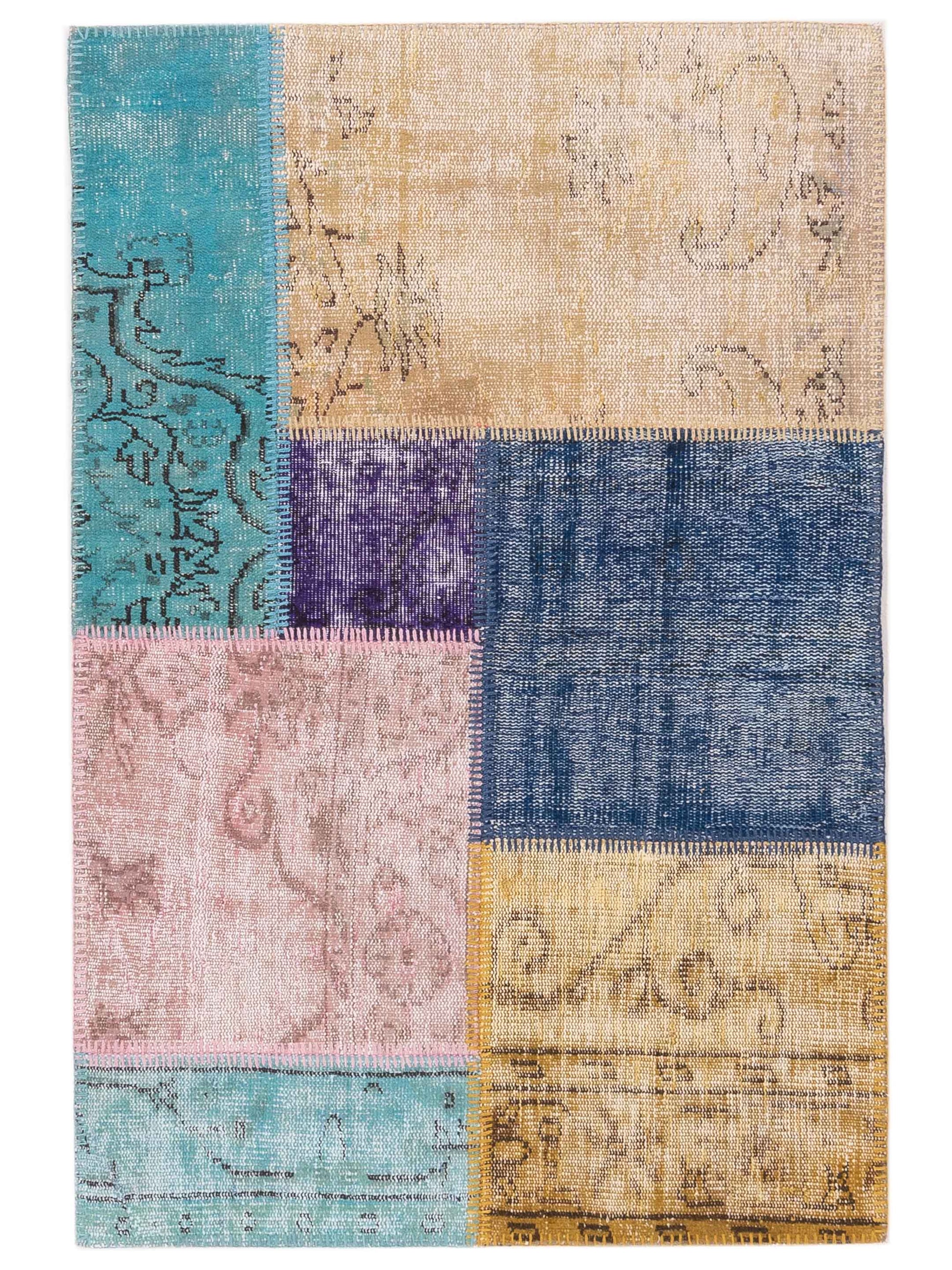 Pasha Turkish Vestige Patchwork  Multi  Contemporary