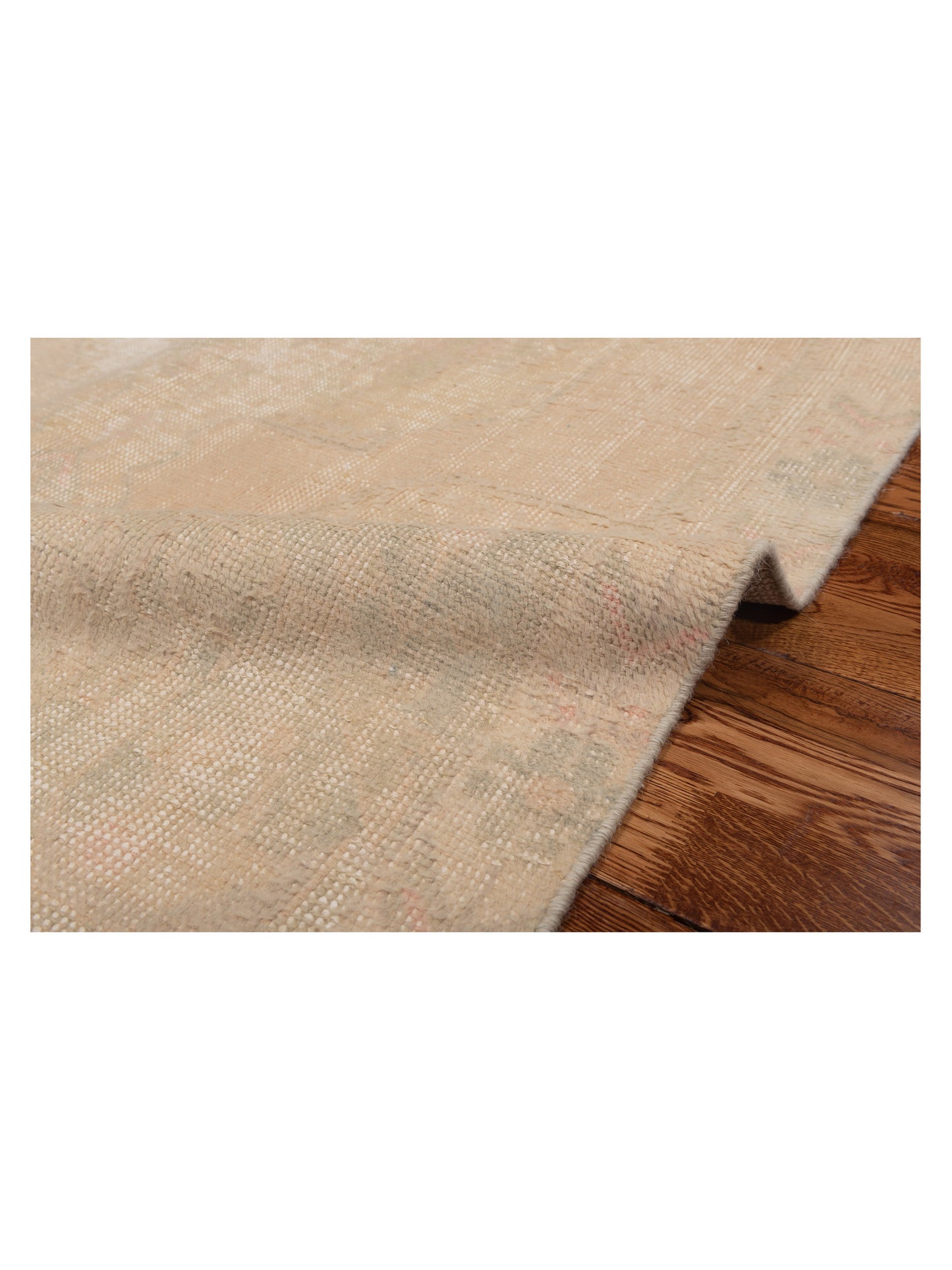 Nomadra Beige 4.2x7 Hand Knotted Rug