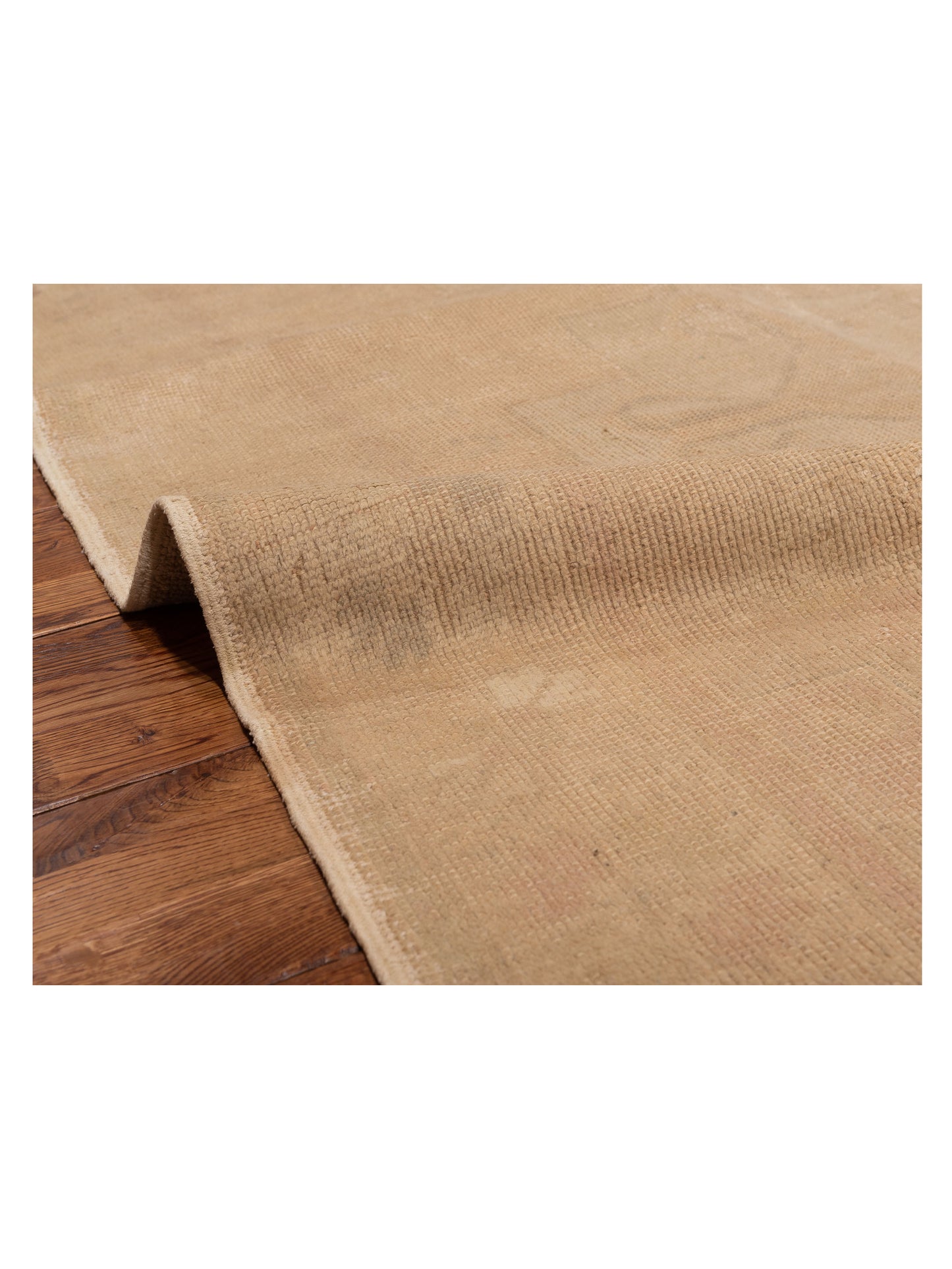 Nomadra Beige Green 4.9x9.5 Hand Knotted Rug