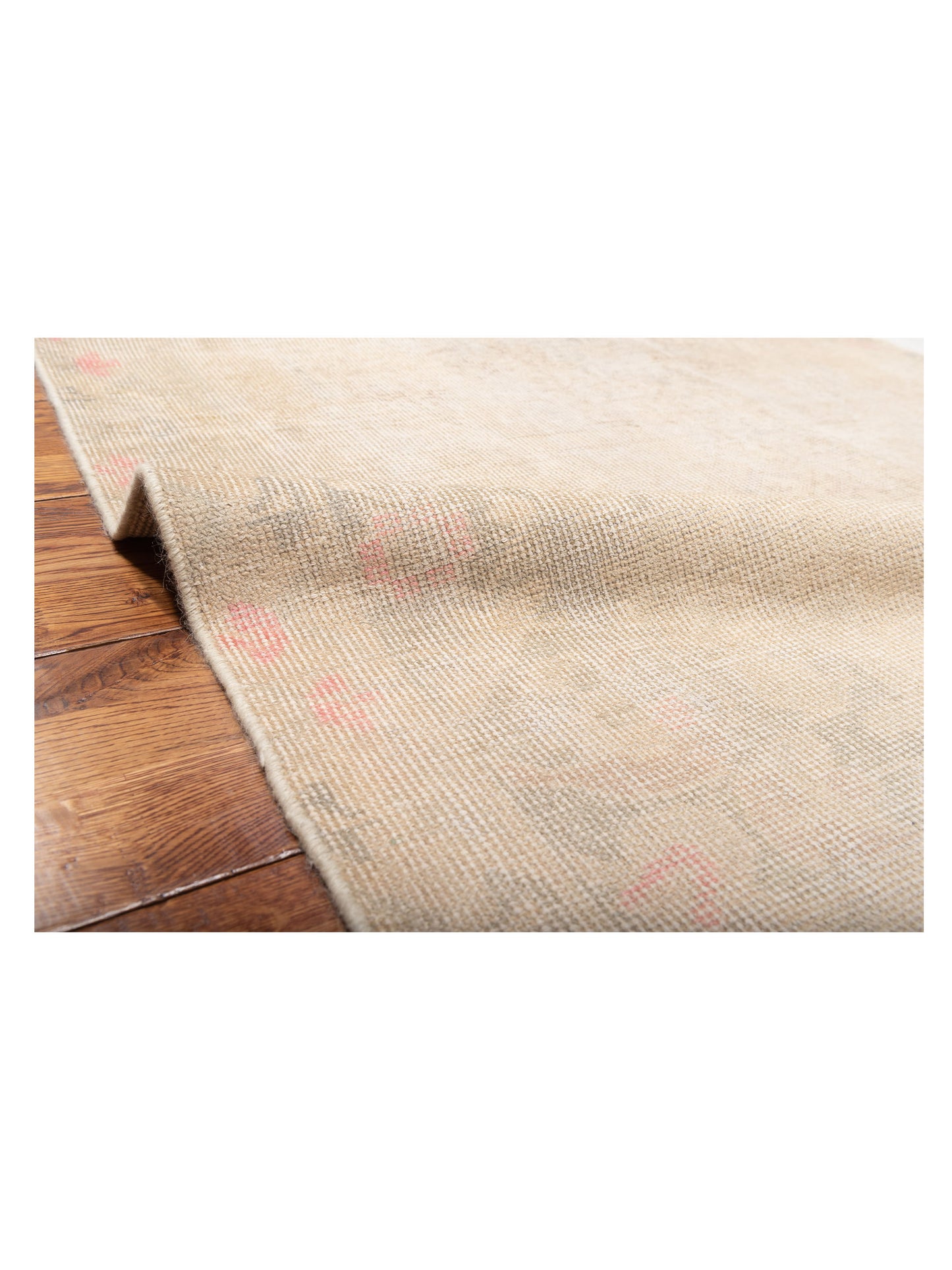 Nomadra Beige 4.5x7.3 Hand Knotted Rug