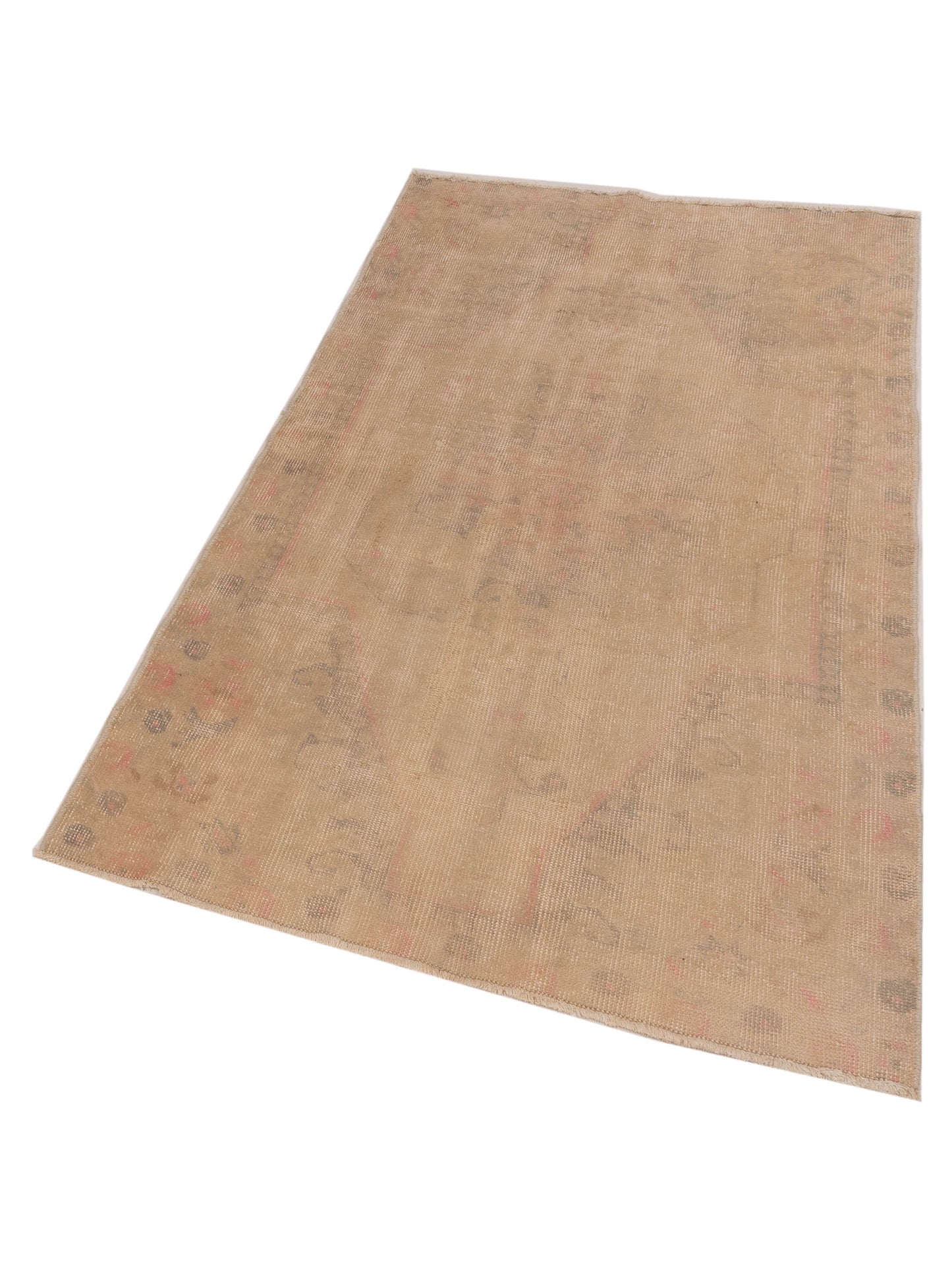 Nomadra Beige 4.7x7.1 Hand Knotted Rug