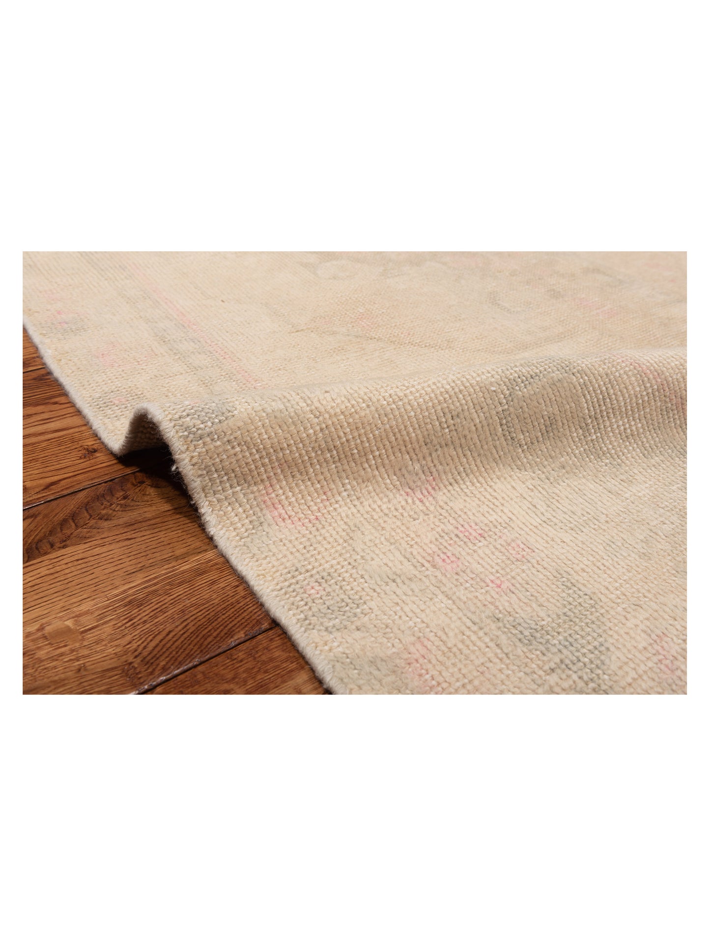 Nomadra Beige 4.7x7.1 Hand Knotted Rug