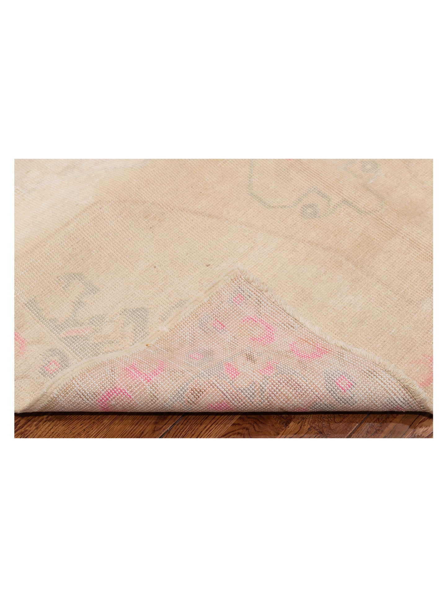 Nomadra Beige Green 4.6x7.2 Hand Knotted Rug