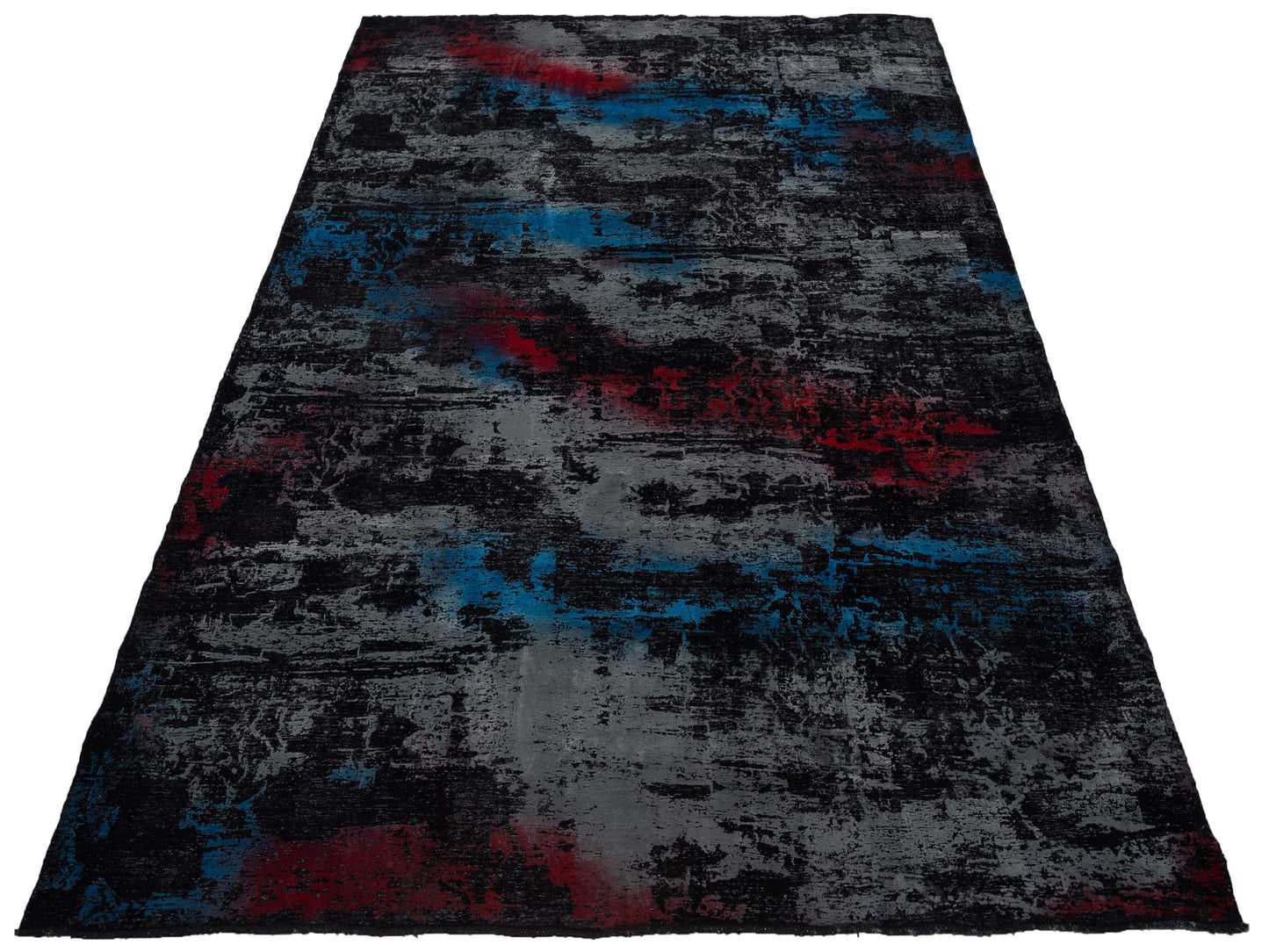 Vintage Multi 8.5x11.8 Hand Knotted Rug