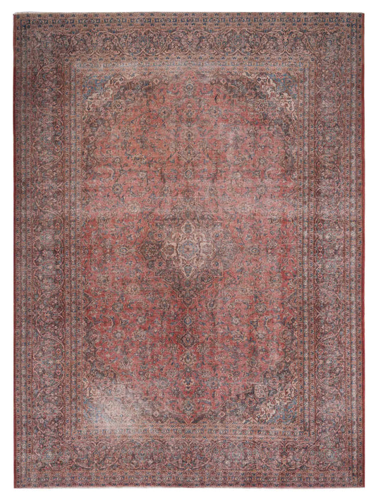 Pasha Vintage  Rust Brown Contemporary