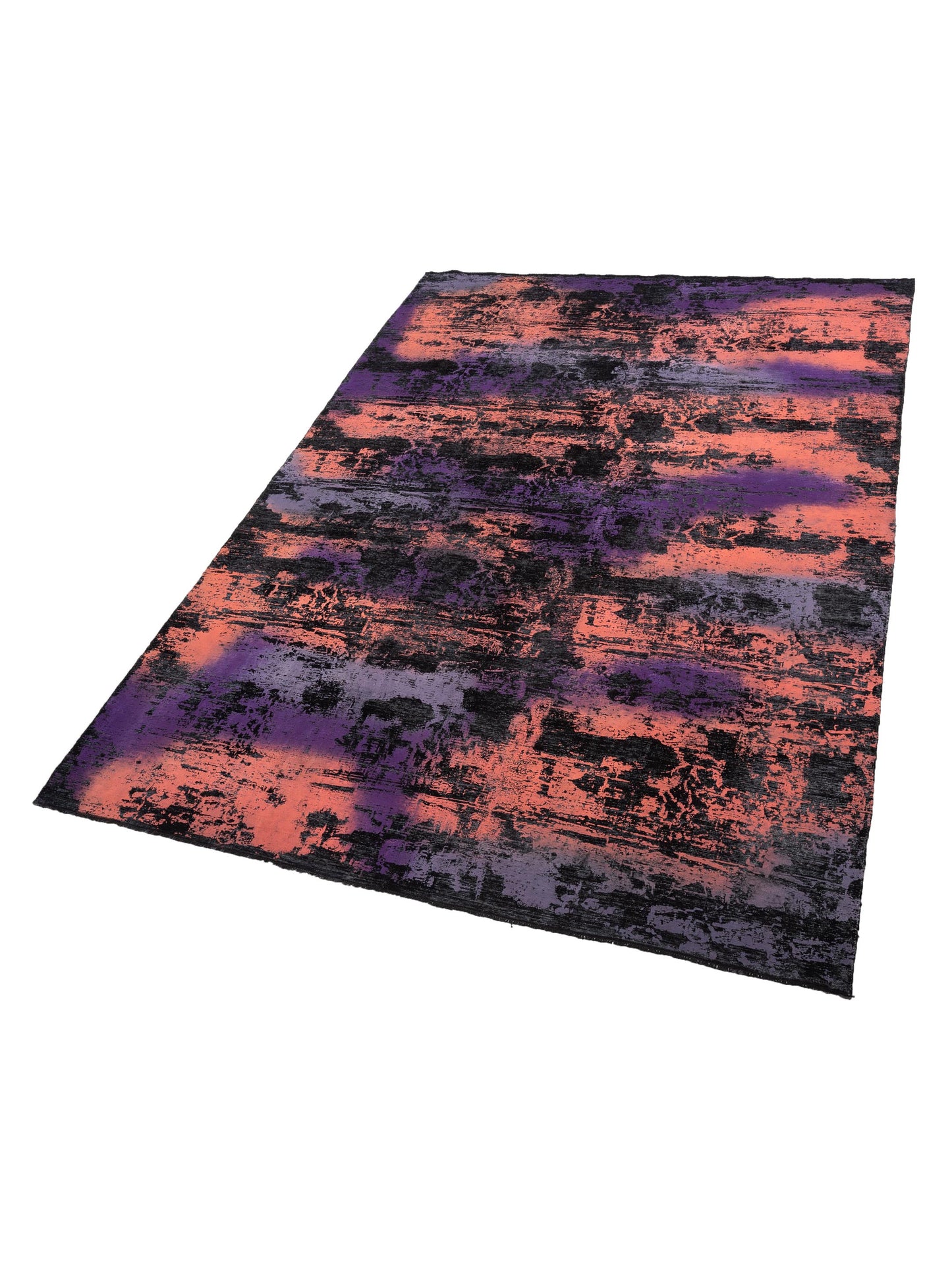 Vintage Multi 9.9x13.7 Hand Knotted Rug