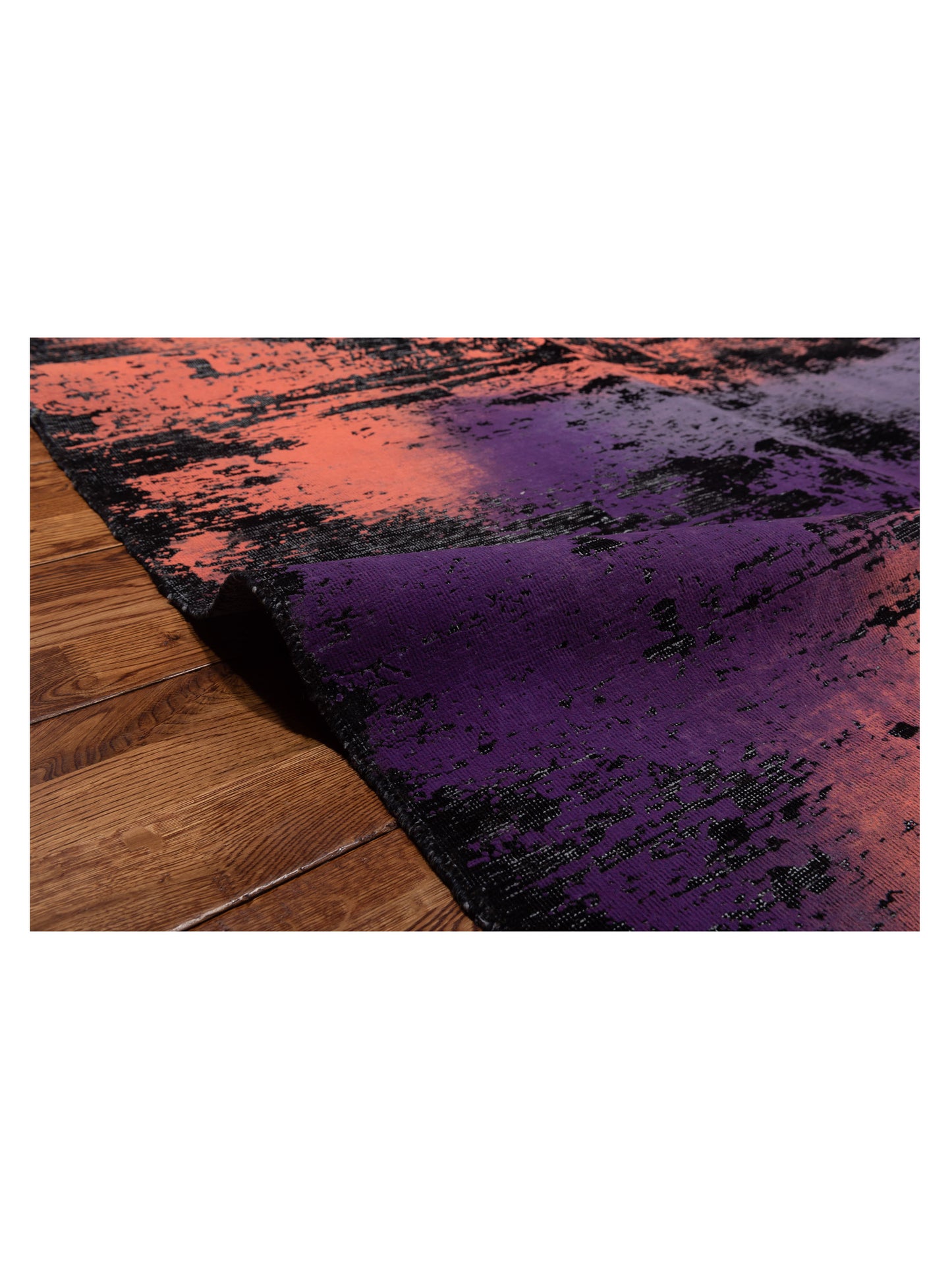 Vintage Multi 9.9x13.7 Hand Knotted Rug