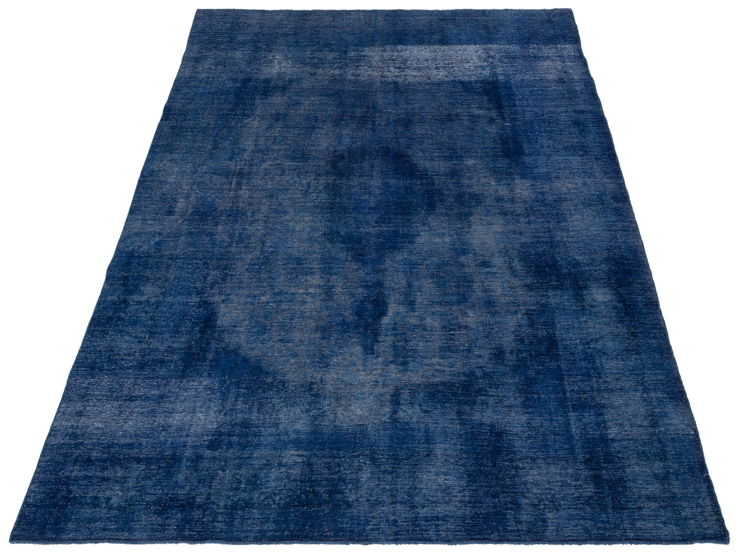 Vintage Indigo 9.5x12.3 Hand Knotted Rug