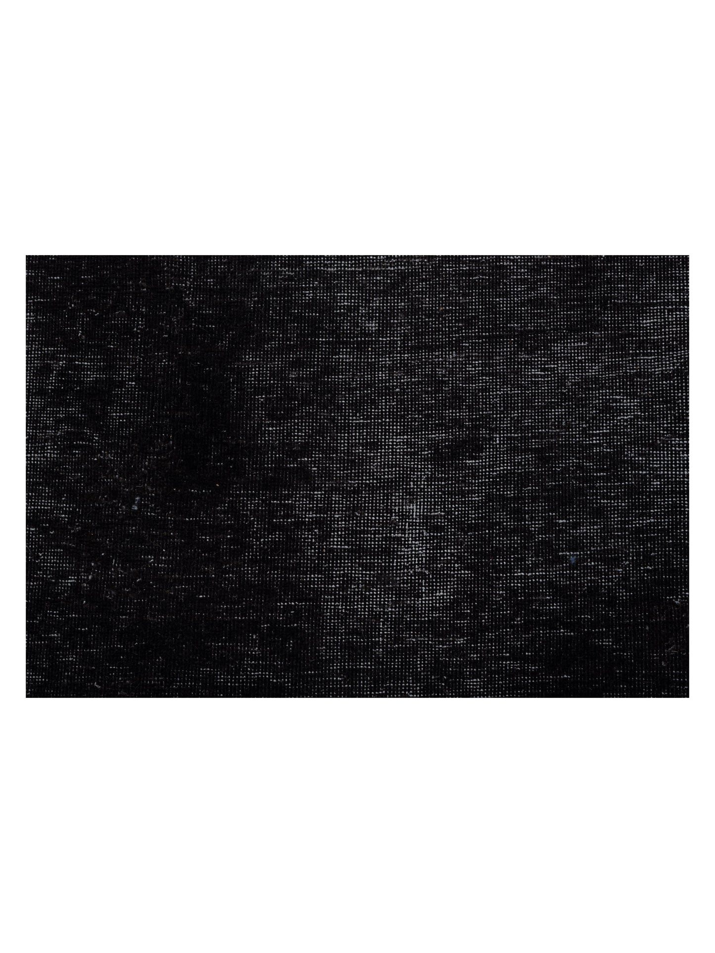 Vintage Black 9.5x12.9 Hand Knotted Rug