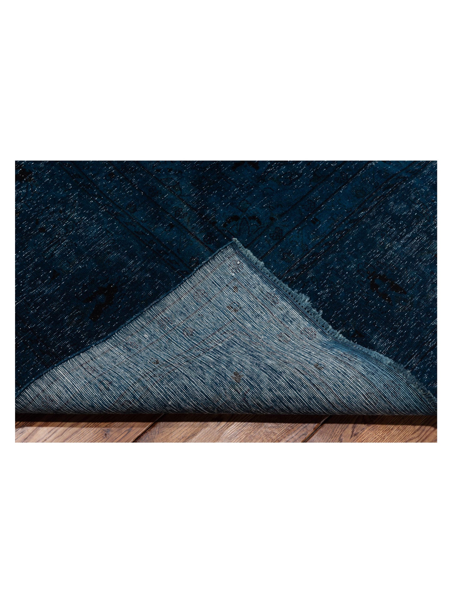 Vintage Indigo 9.9x12.11 Hand Knotted Rug