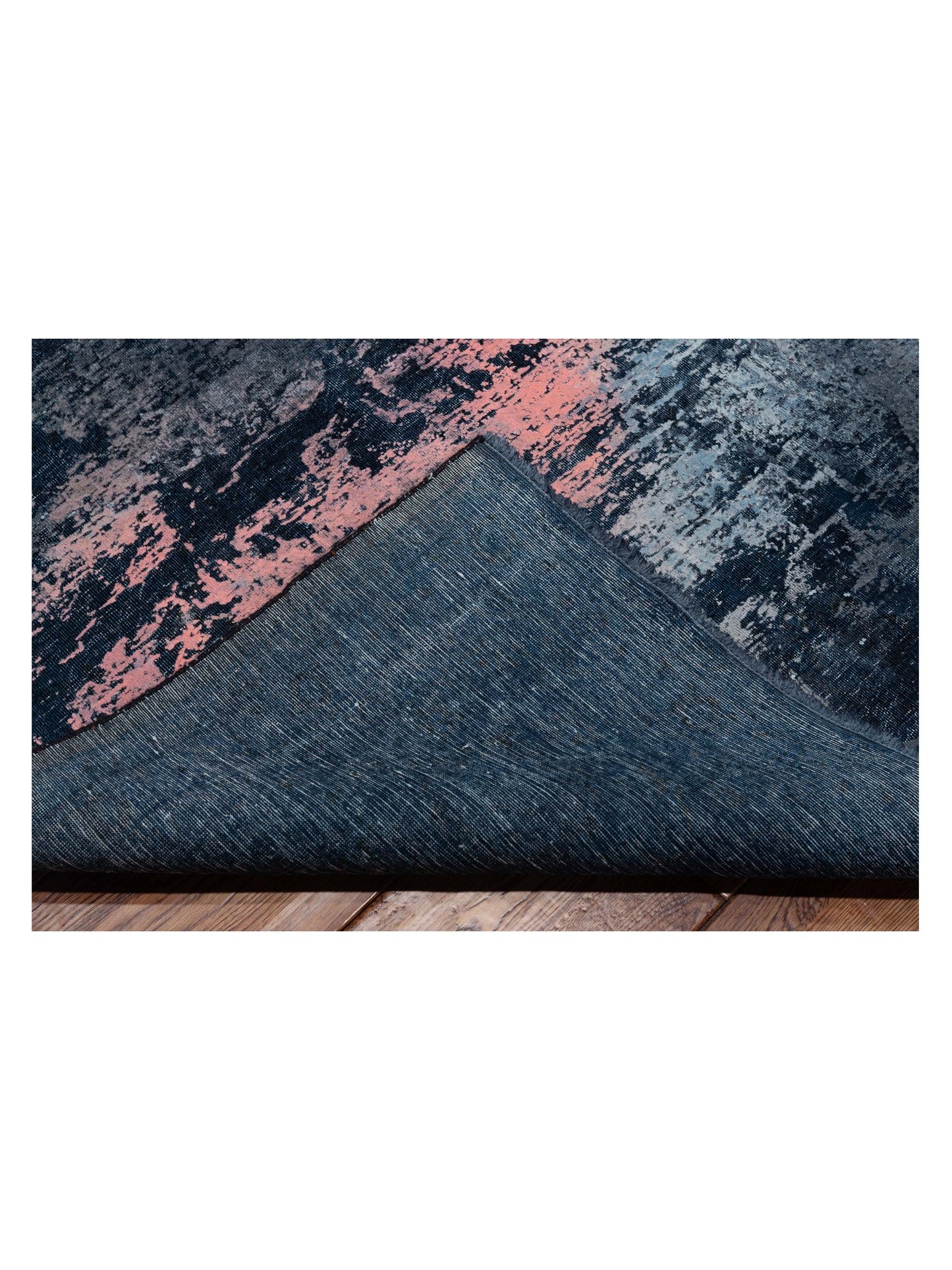 Vintage Indigo 10.2x13.2 Hand Knotted Rug