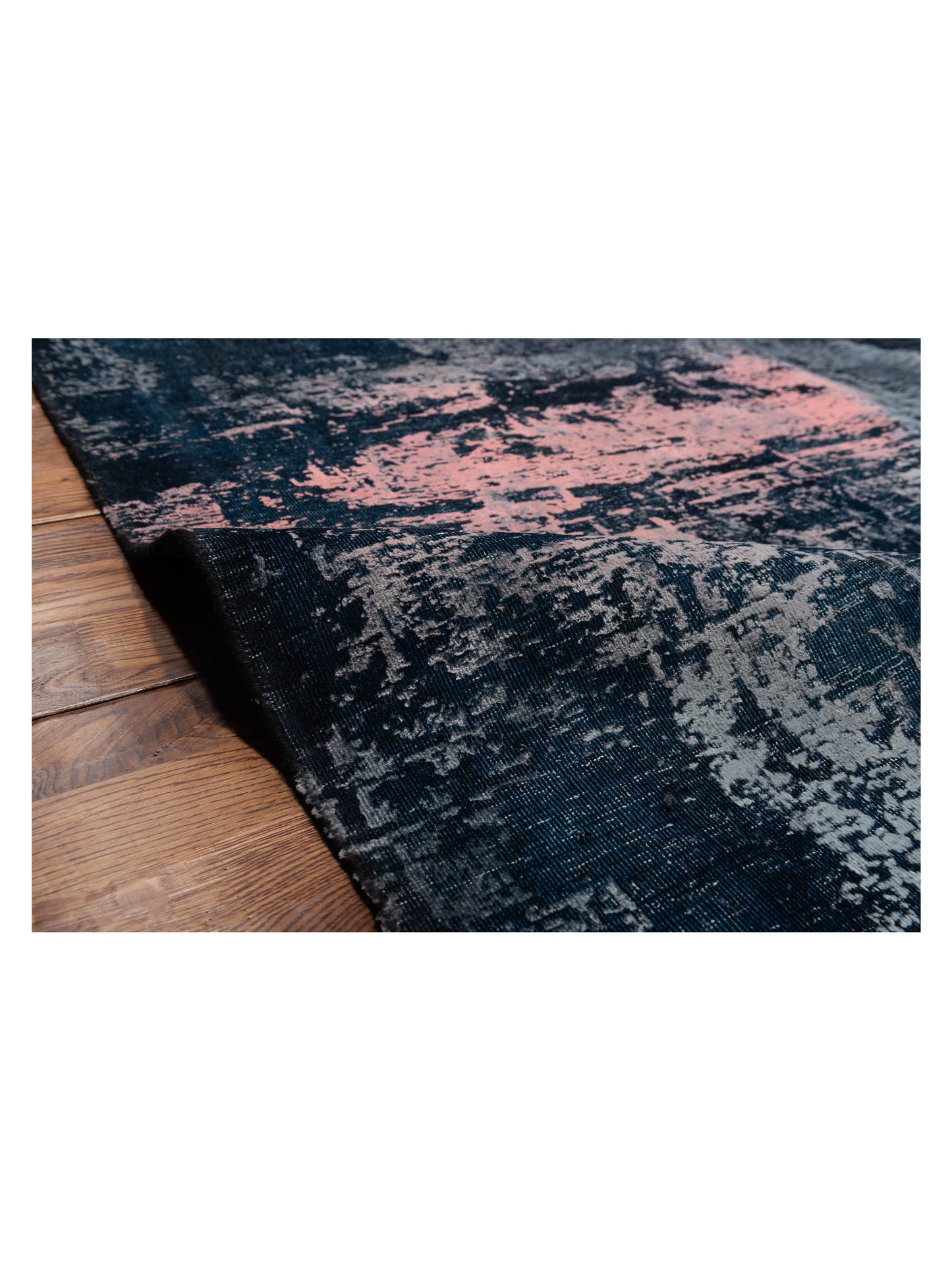 Vintage Indigo 10.2x13.2 Hand Knotted Rug