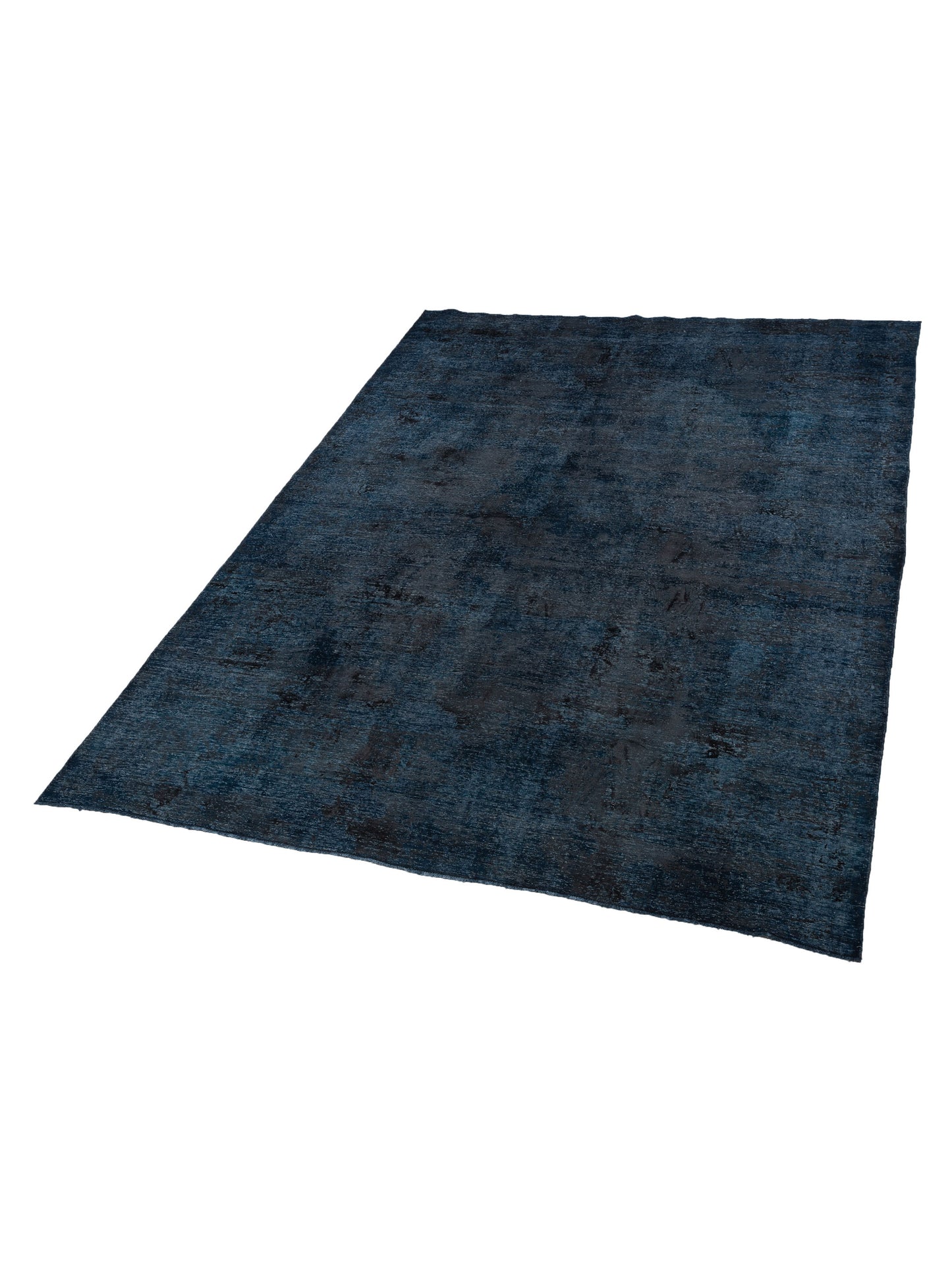Vintage Indigo 9.10x13.7 Hand Knotted Rug