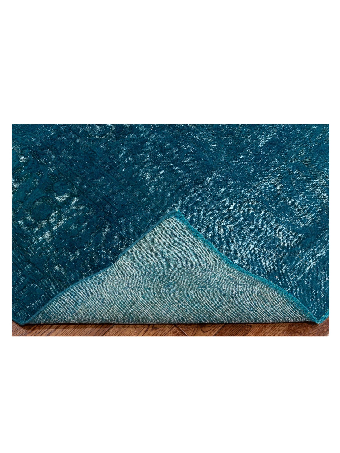 Vintage Indigo 9.7x12.8 Hand Knotted Rug
