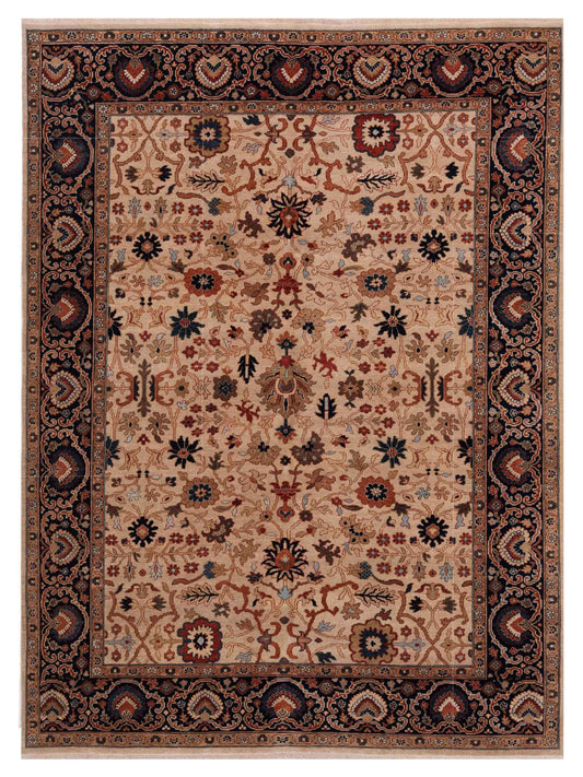 Rajpur Crown  Ivory Navy Transitional