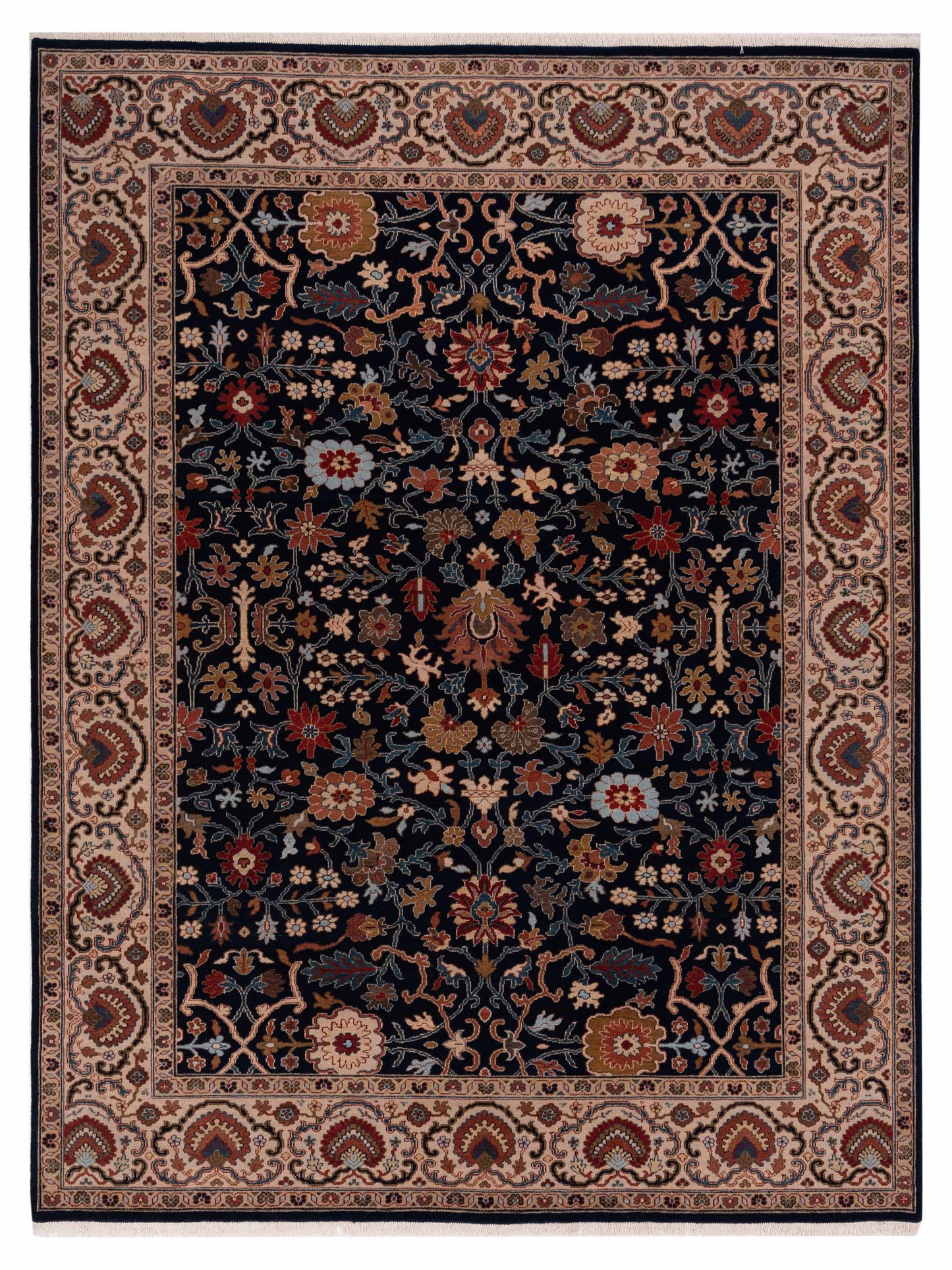 Rajpur Crown  Navy Ivory Transitional