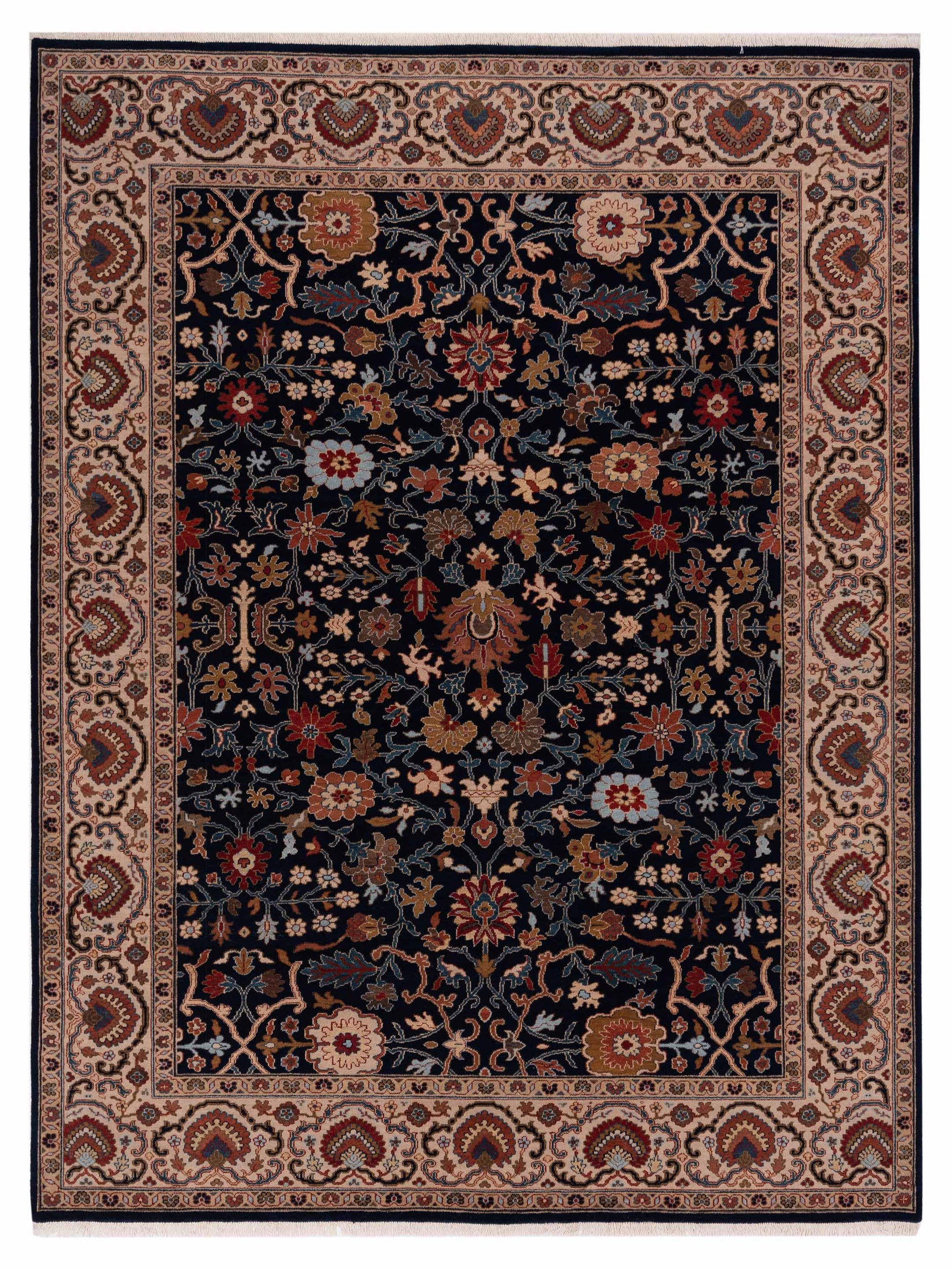 Rajpur Crown  Navy Ivory Transitional