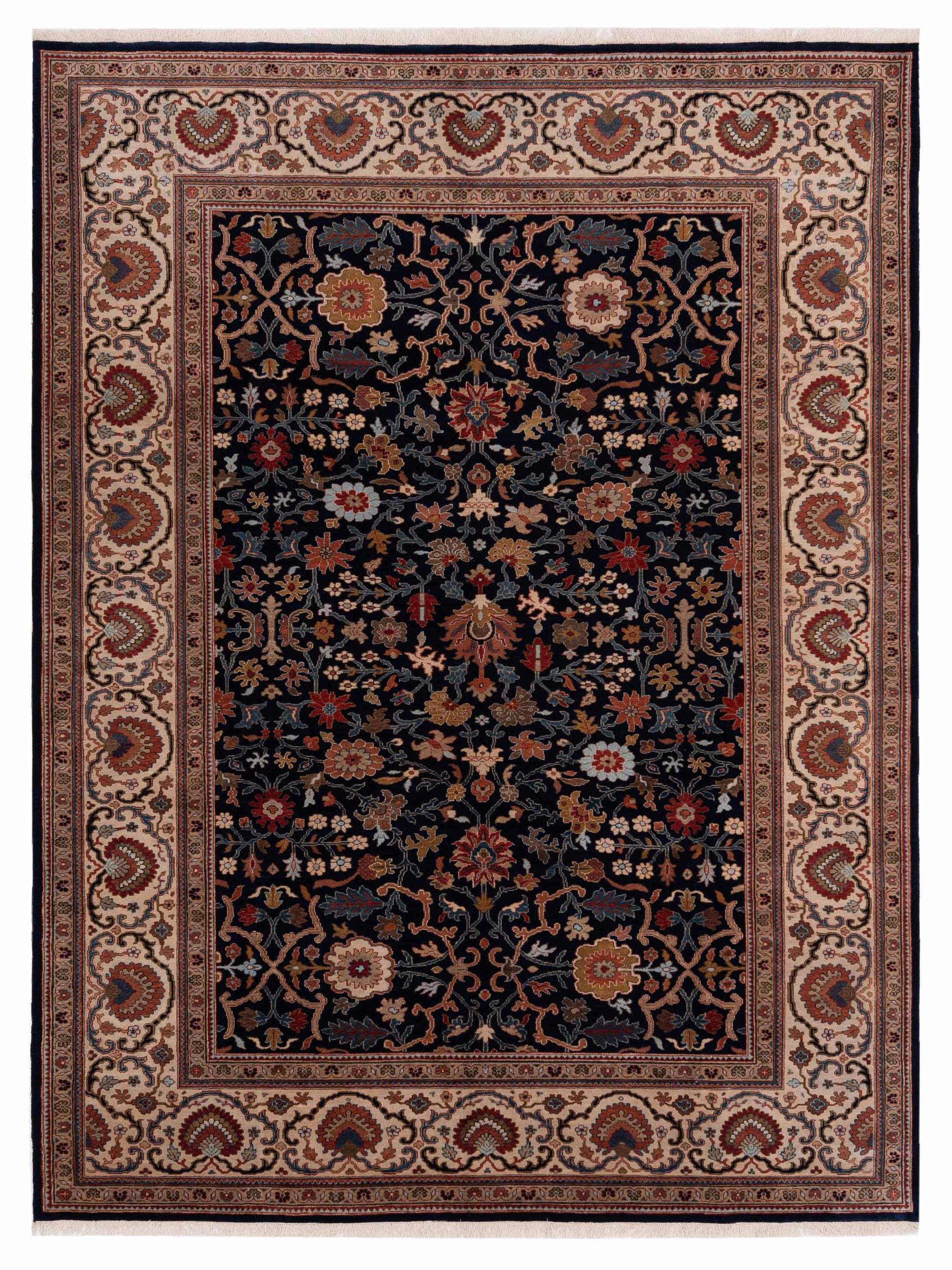 Rajpur Crown  Navy Ivory Transitional