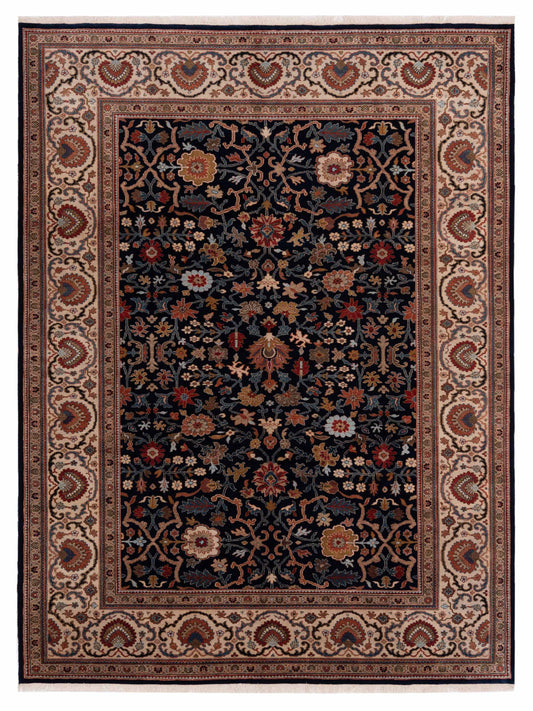 Rajpur Crown  Navy Ivory Transitional