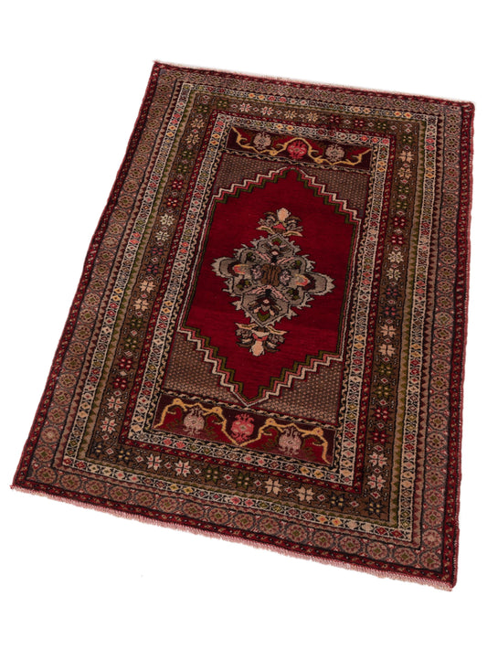 Nomadra Multi 3.4x4.11 Hand Knotted Rug