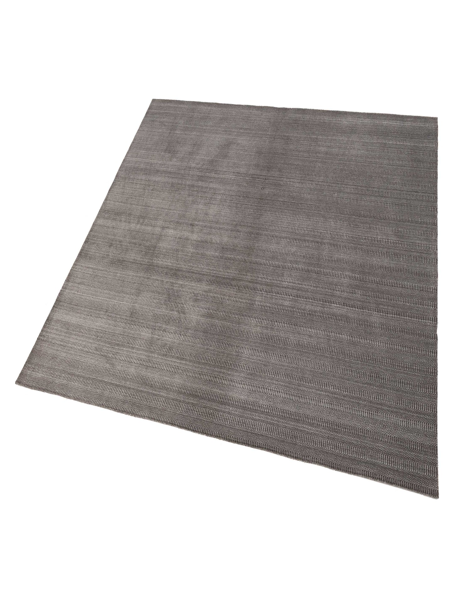 Tibarra Dark Gray 8x10 Hand Knotted Rug