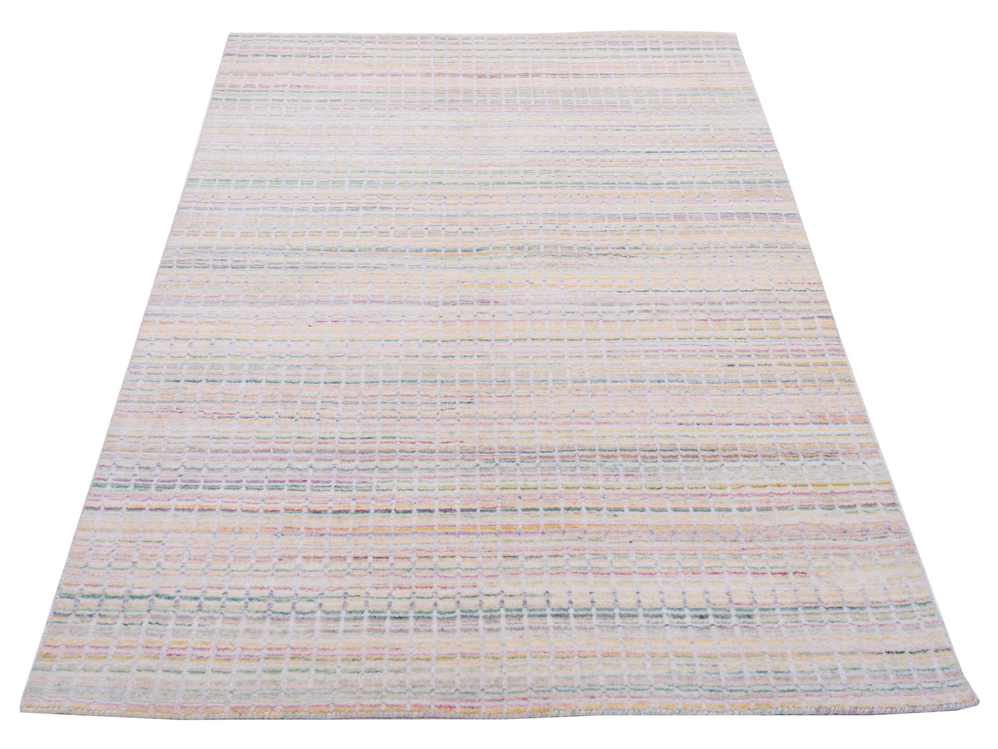 Tibarra Multi 4x6 Hand Knotted Rug