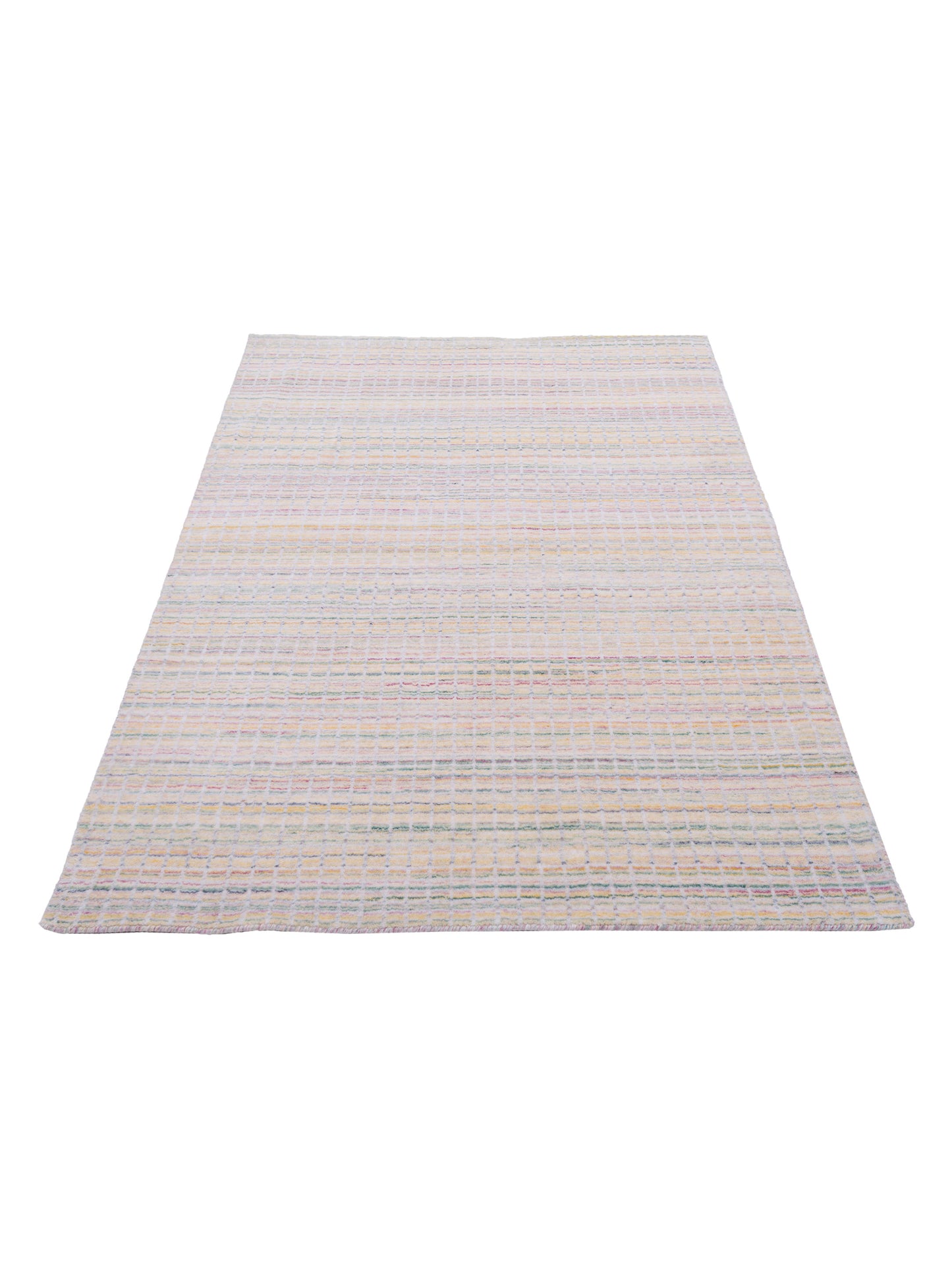 Tibarra Multi 4x6 Hand Knotted Rug