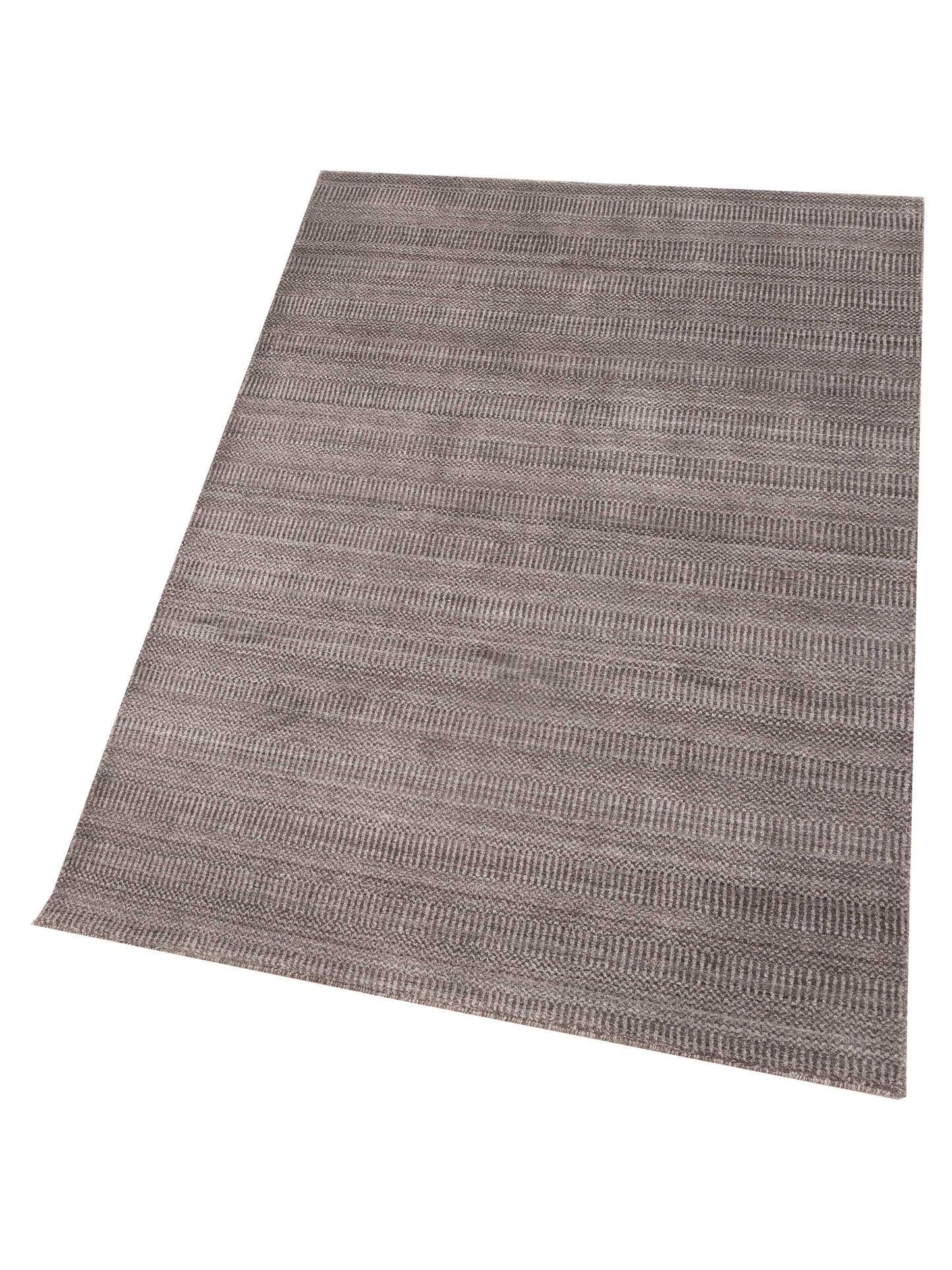 Tibarra Gray 4x6 Hand Knotted Rug