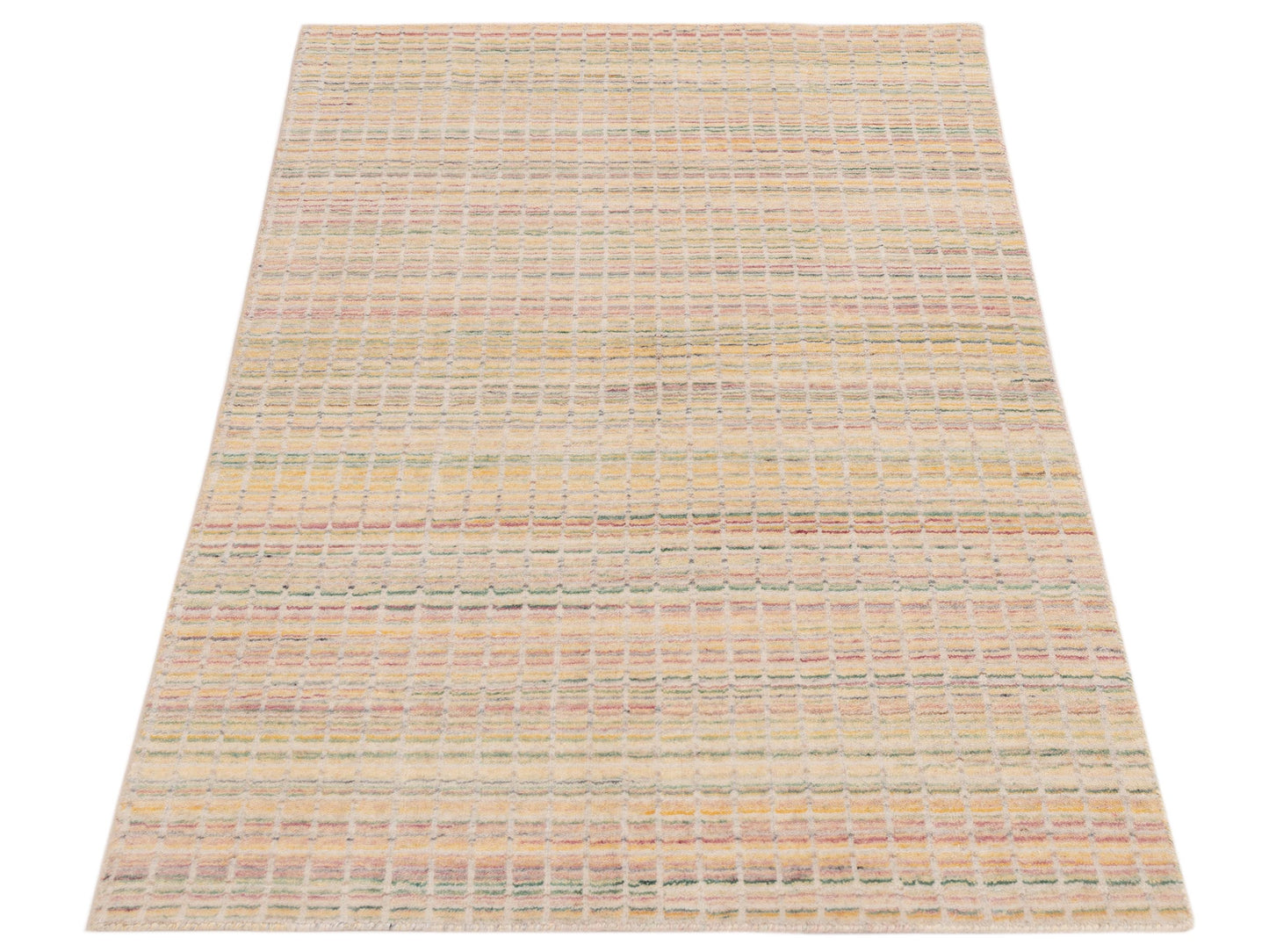 Tibarra Multi 3x5 Hand Knotted Rug